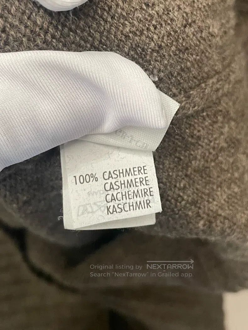 Brunello Cucinelli Brunello Cucinelli Brown Cashmere Sweater Size M / US 6-8 / IT 42-44 - 5 Thumbnail