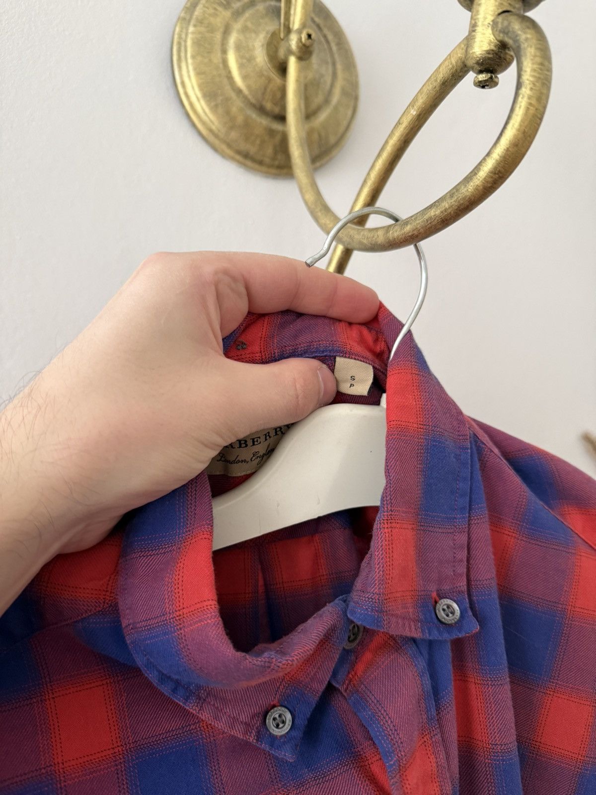 Burberry Burberry Check Shirt Button Up Size US S / EU 44-46 / 1 - 10 Thumbnail