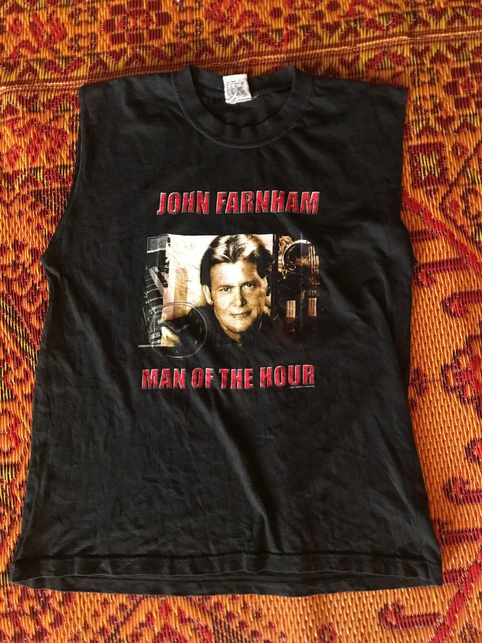 Band Tees Vintage John Farnham 2000 Tour Sleeveless Tee Size US S / EU 44-46 / 1 - 1 Thumbnail