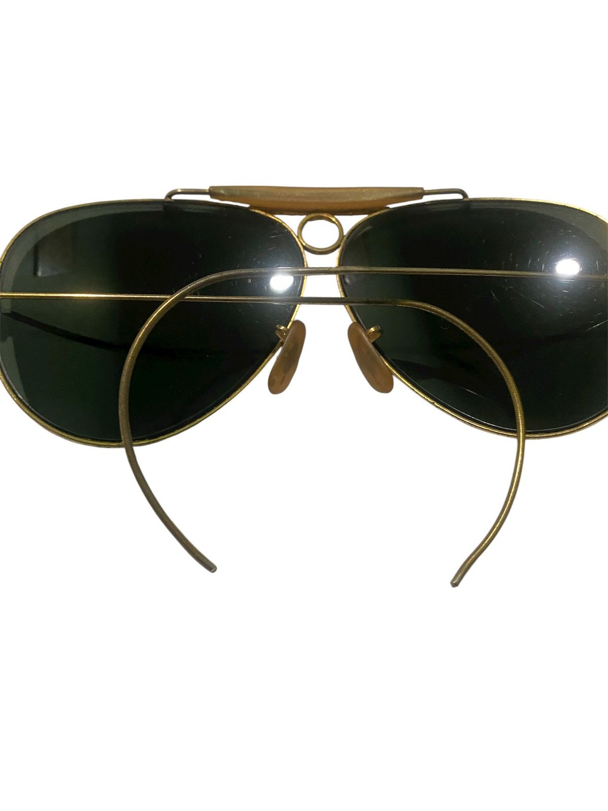 RayBan Vintage B&L Ray Ban USA Shooter Aviator Sunglasses Size ONE SIZE - 7 Thumbnail