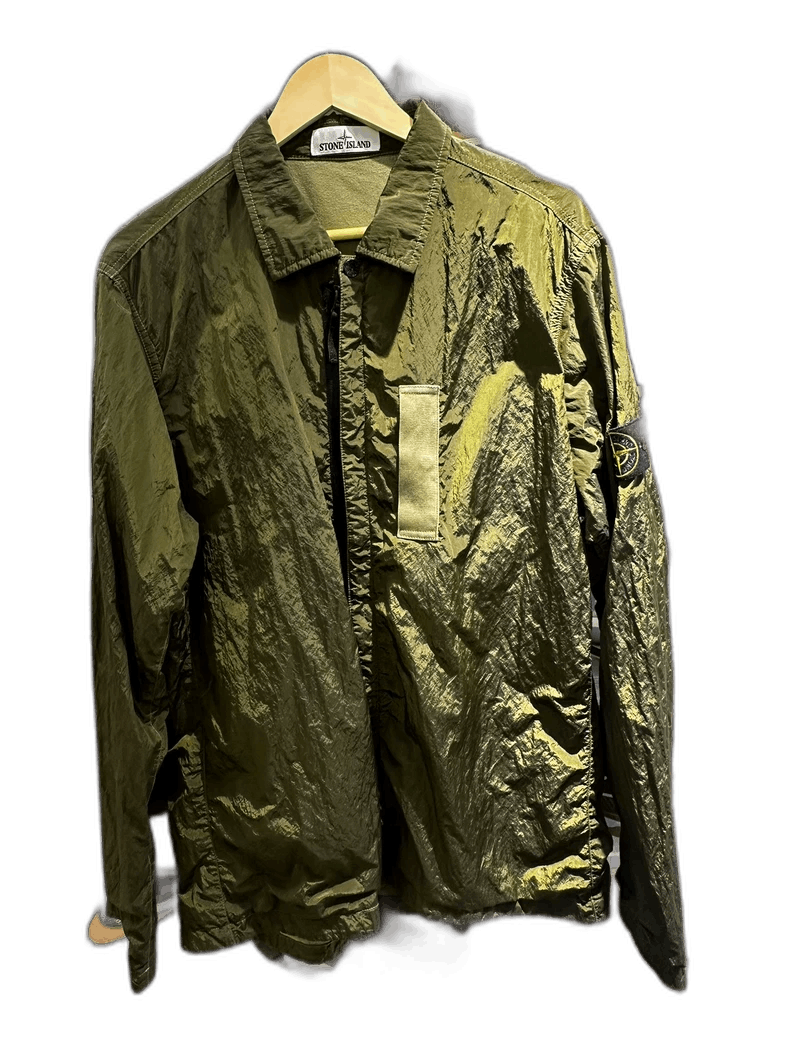 Stone Island Stone Island Nylon Military Jacket in Green -2506 Size US XL / EU 56 / 4 - 1 Thumbnail