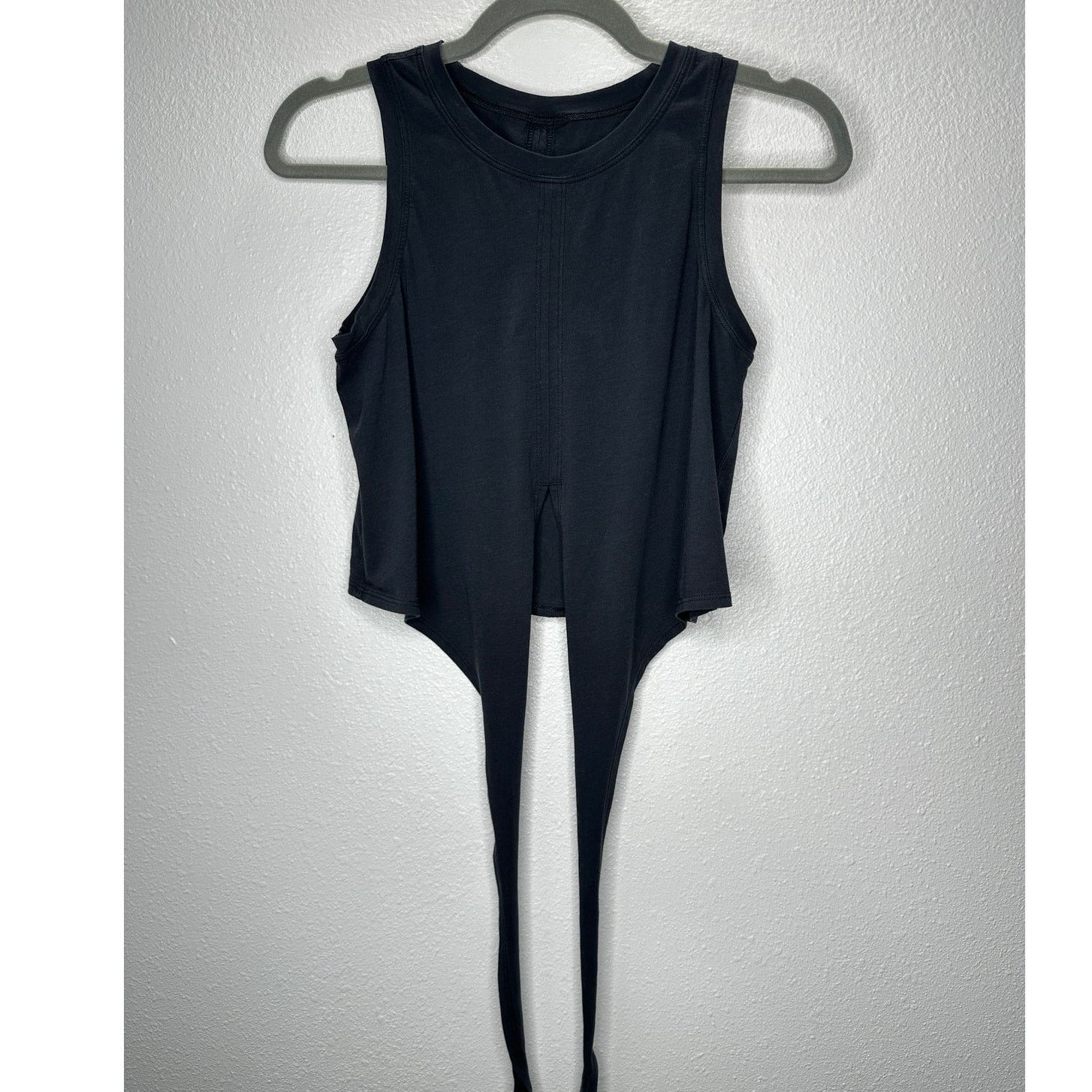 Lululemon Lululemon Black High Neck Front Tie Tank Top Shirt 4 Size S / US 4 / IT 40 - 3 Thumbnail