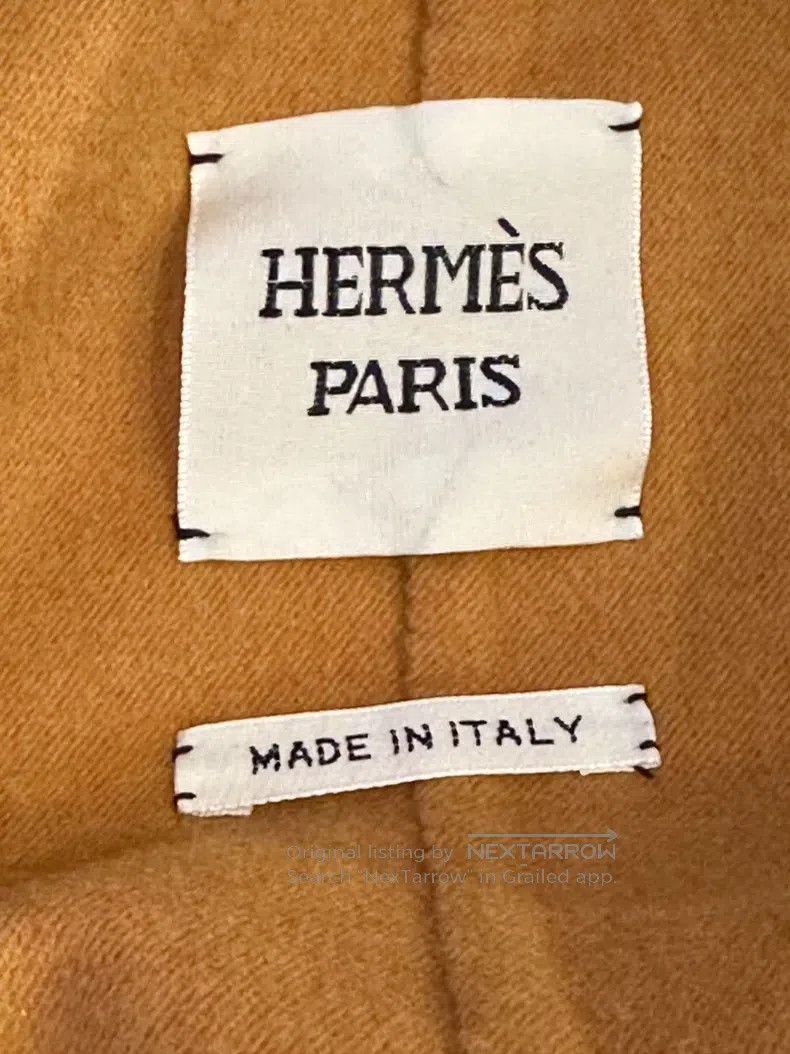 Hermes Hermes Cashmere Coat Size XXS / US 00 / IT 34 - 3 Thumbnail