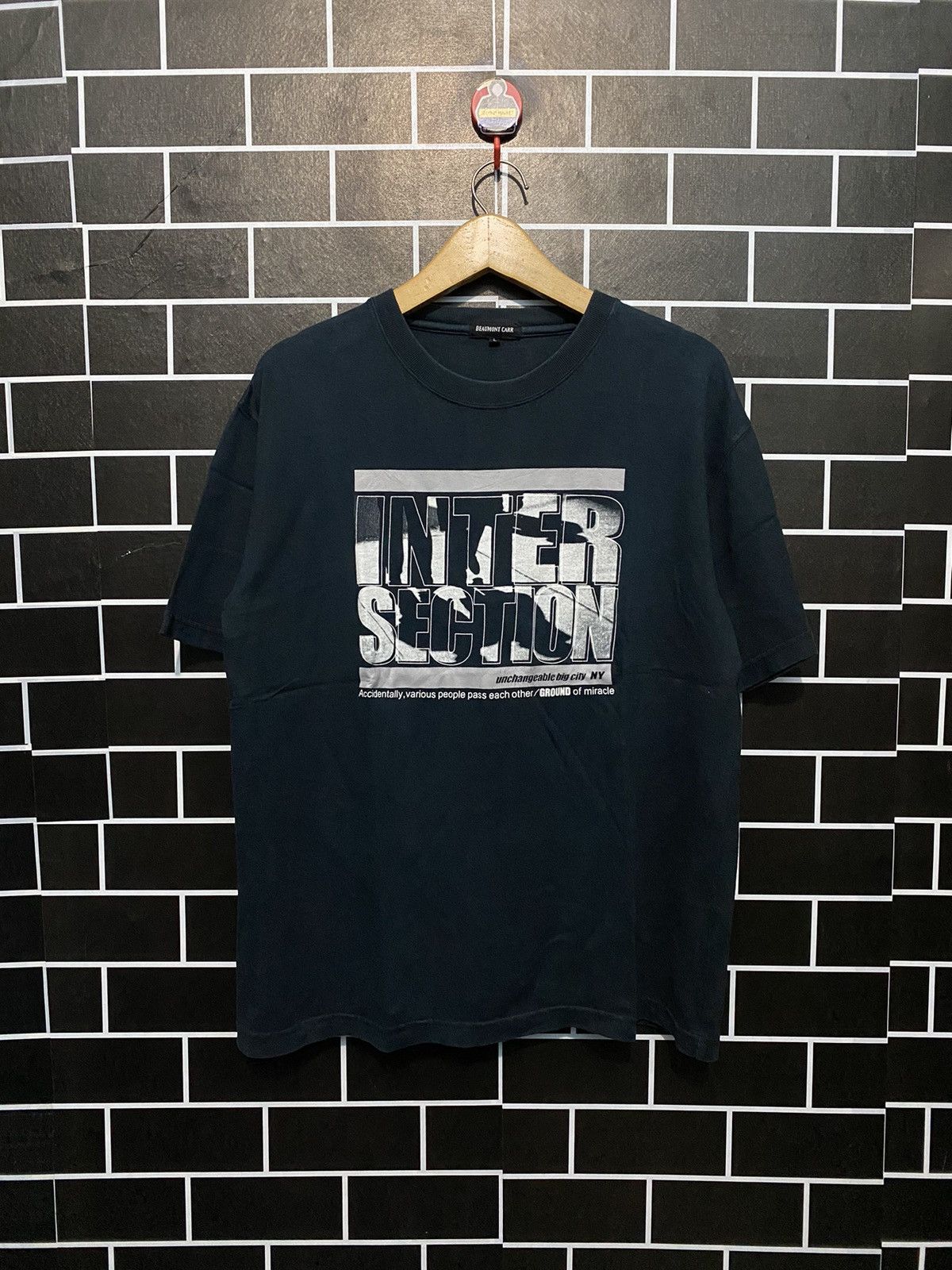 If Six Was Nine × Japanese Brand × Le Grande Bleu (L.G.B.) Beaumont Carr Intersection T shirt Size US L / EU 52-54 / 3 - 1 Thumbnail