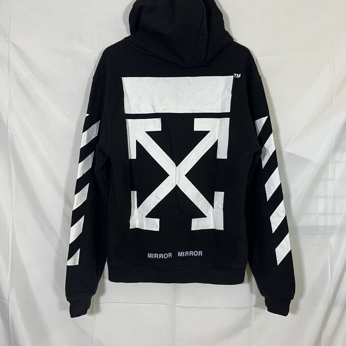 Off-White Off White Caravaggio Mirror Mirror Virgil Abloh Hoodie Size US XXL / EU 58 / 5 - 6 Thumbnail