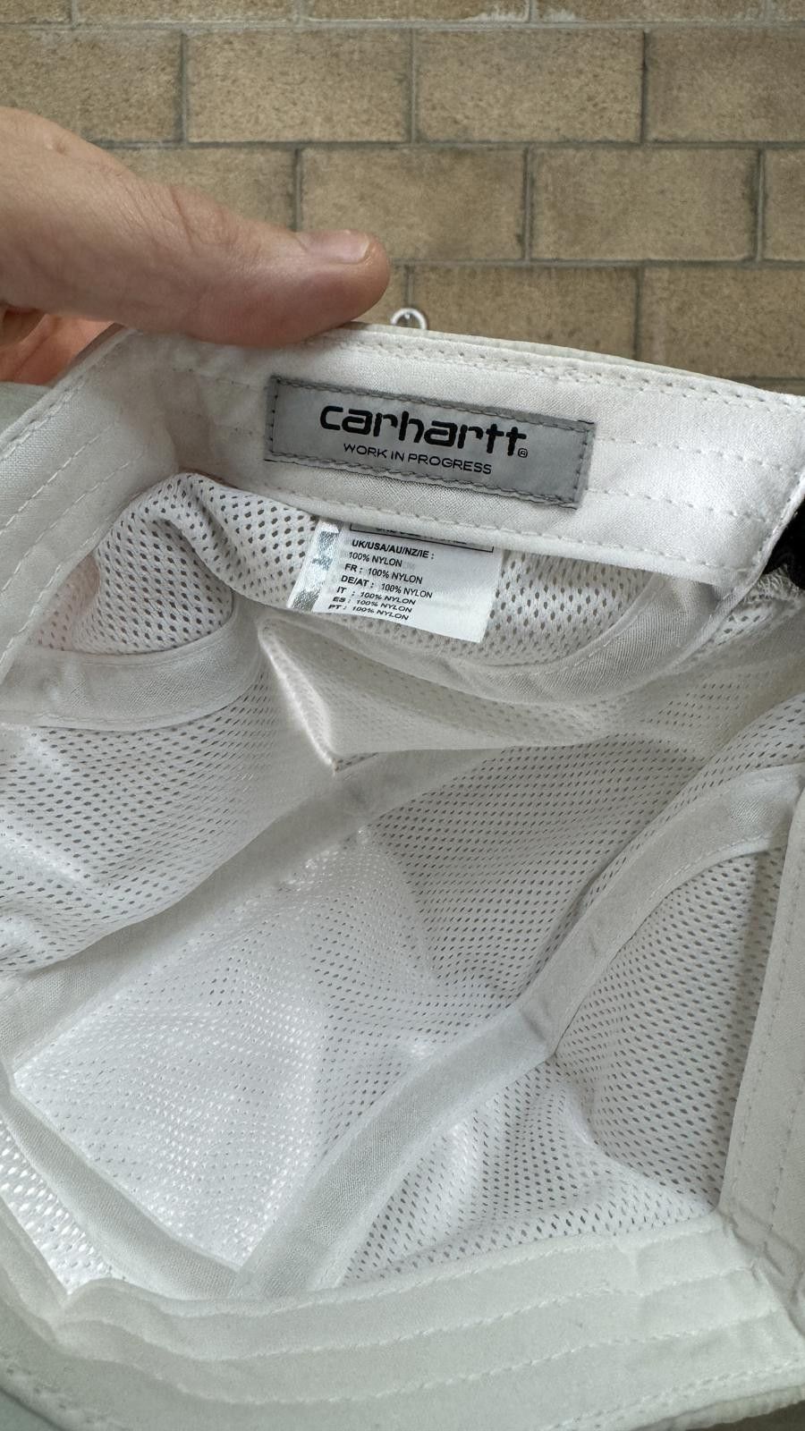 Carhartt Carhartt White Adjustable Cap Hat Unisex Size ONE SIZE - 4 Thumbnail