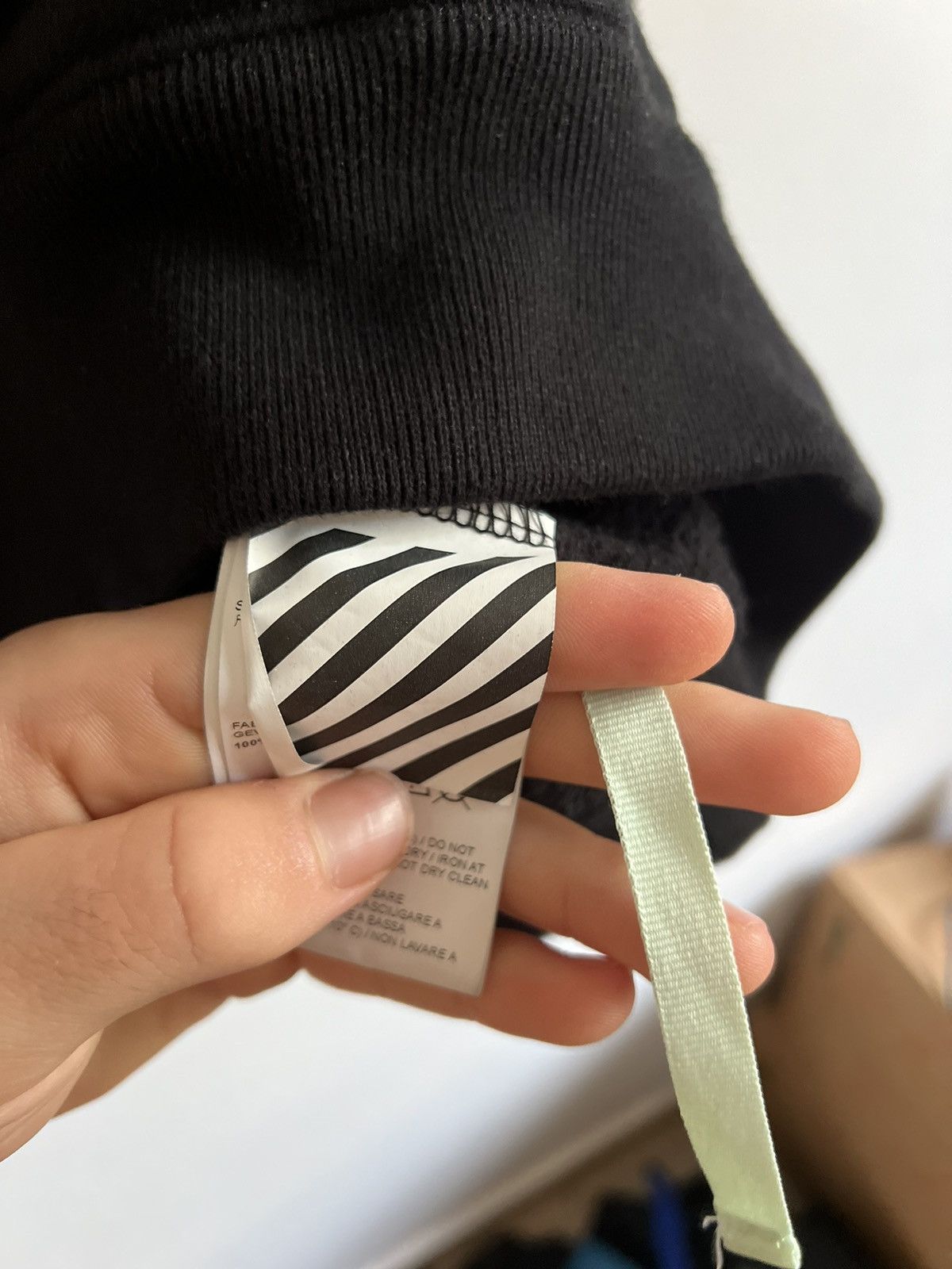 Off white X DSM “Watch Your Back” Hoodie