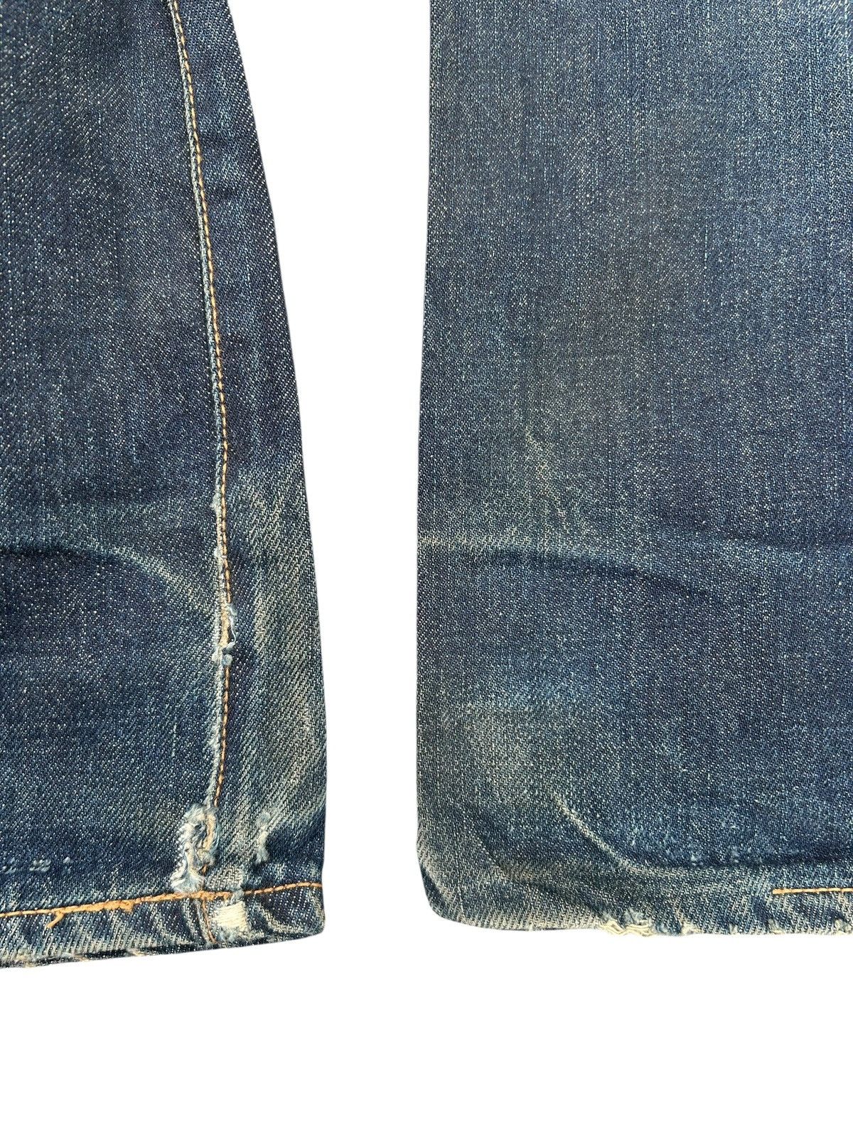 Yuji Yamada Yuji Yamada Flare Distressed Japanese Denim Jeans Size US 28 / EU 44 - 16 Thumbnail