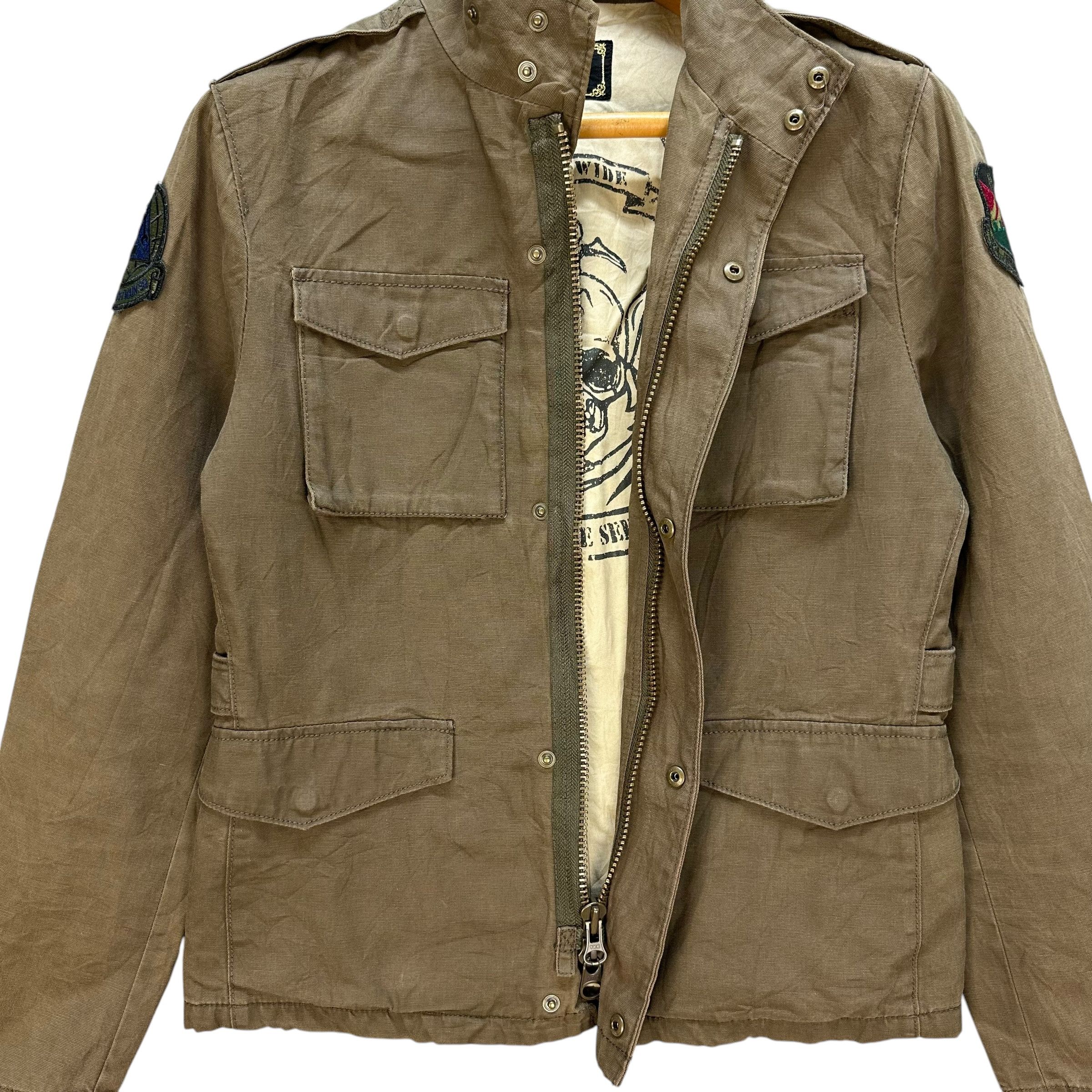 Japanese Brand 291295=HOMME World Wide Free Style Service Jacket #A63-1520 Size US S / EU 44-46 / 1 - 8 Thumbnail