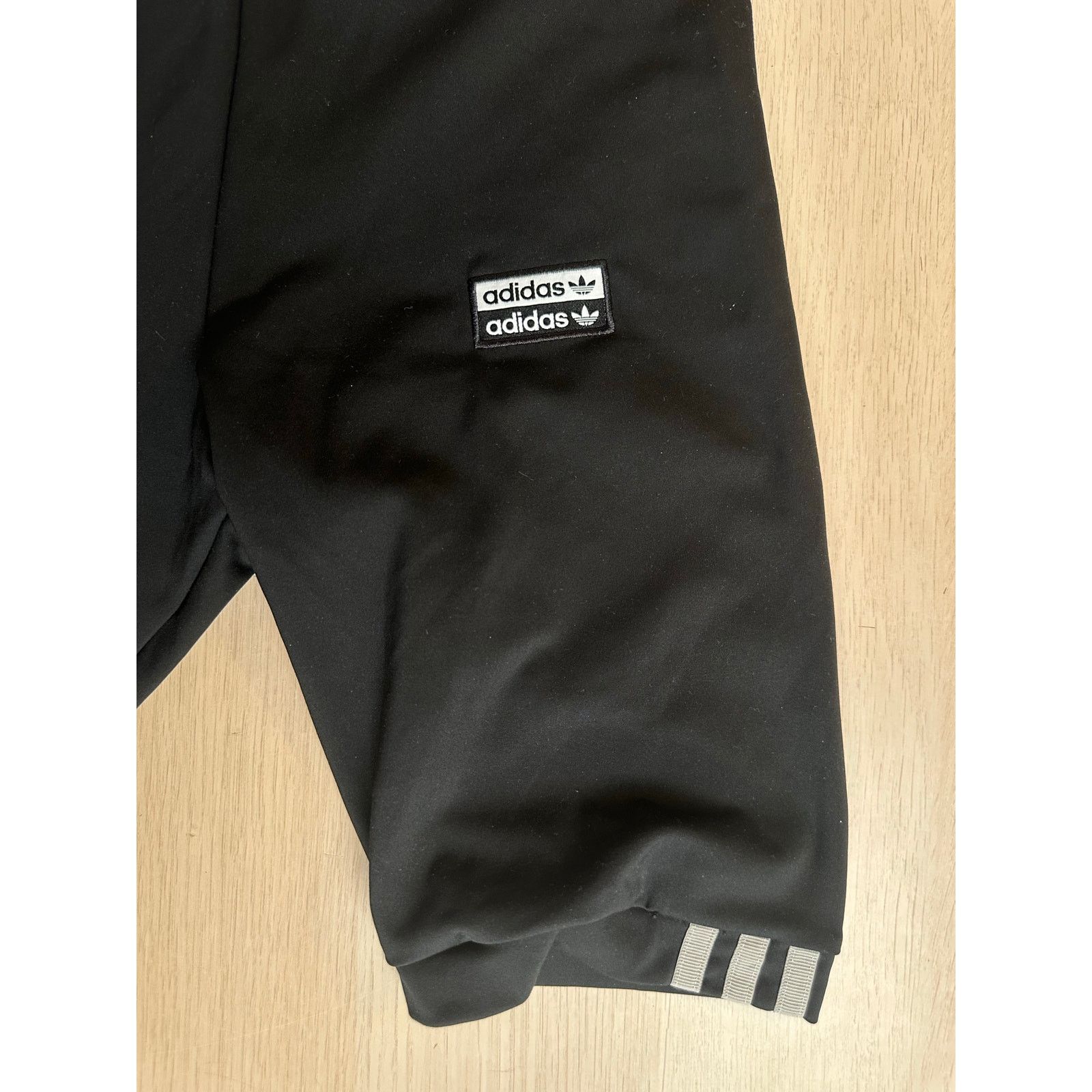 Adidas Adidas Vintage Black Biker Shorts - Size XS - Mint Size 26" / US 2 / IT 38 - 7 Thumbnail