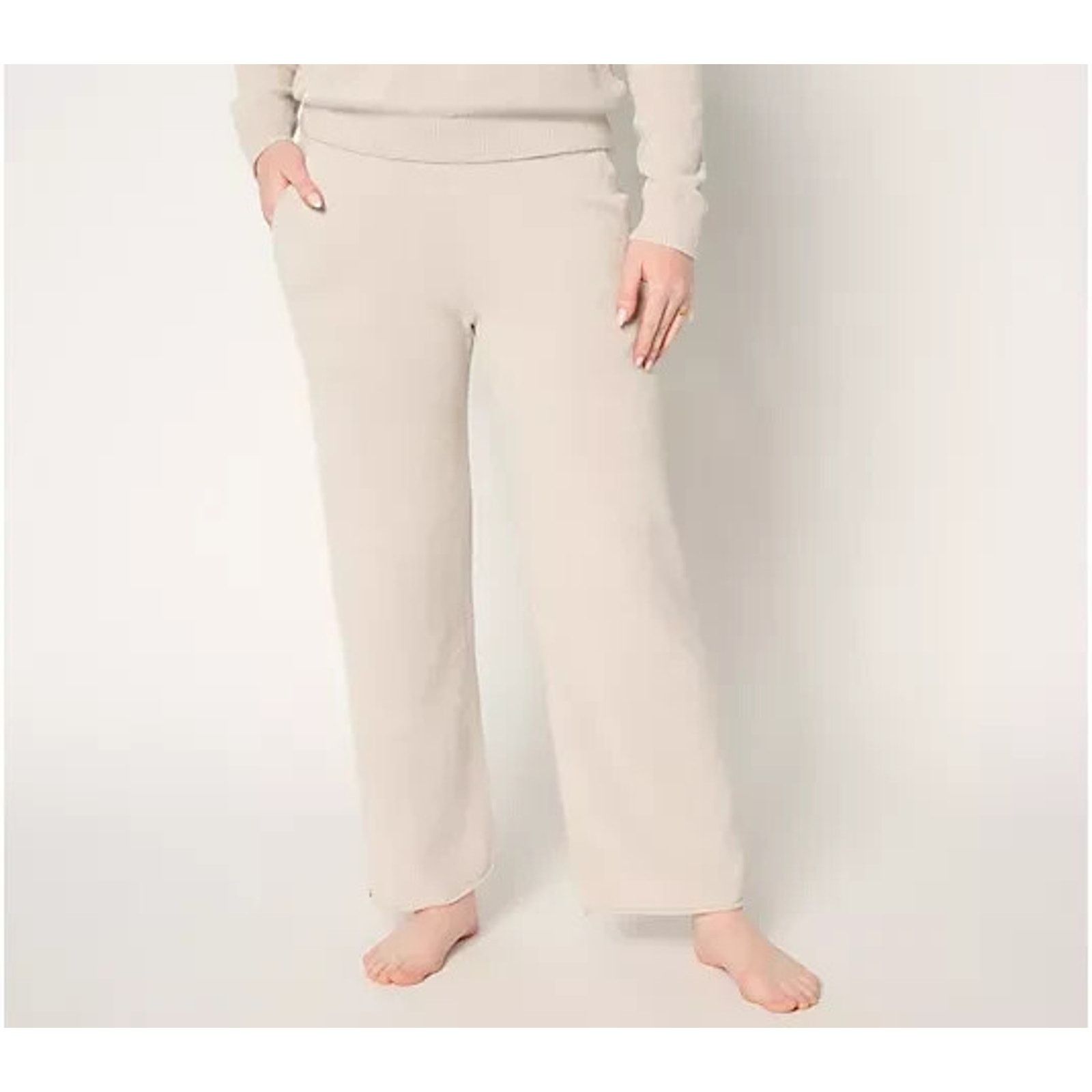 & Other Stories Barefoot Dreams Pet Lite Edge Ankle Pant Satin,Pet S A674677 Size 27" / US 4 / IT 40 - 1 Preview