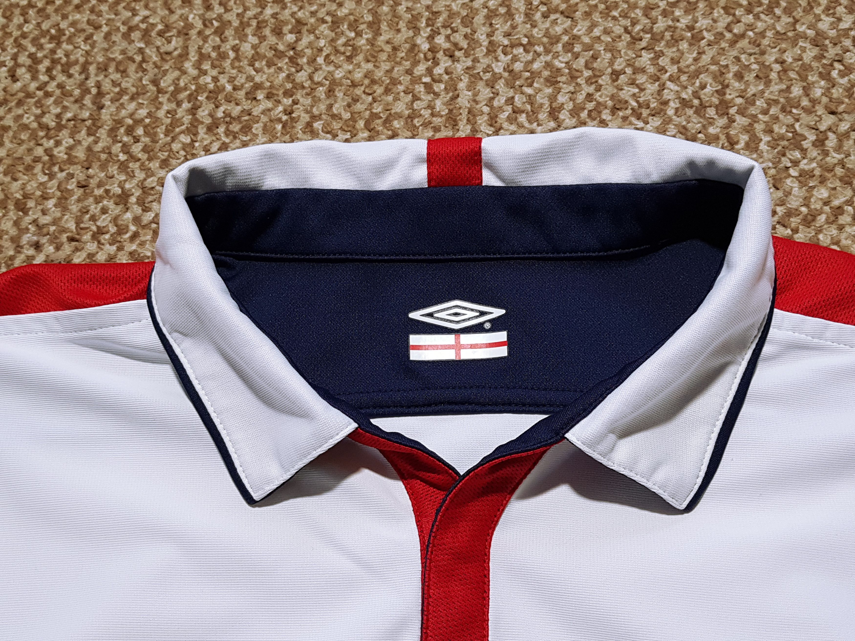 Umbro Umbro England Soccer Jersey 2003 Reversible Home National L Size US L / EU 52-54 / 3 - 12 Thumbnail