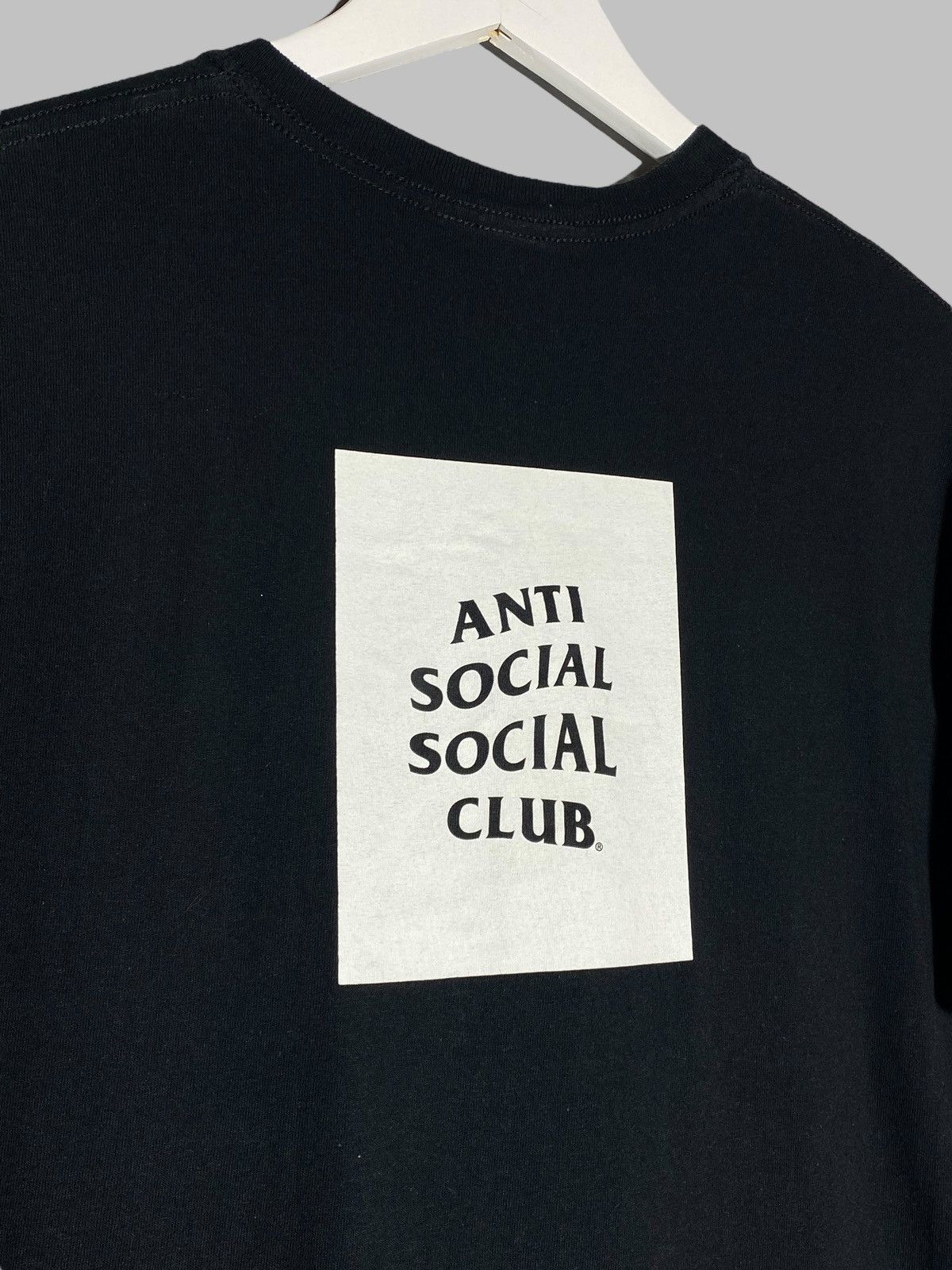 Anti Social Social Club 🔥 ASSC LAST TIME TEE Y2K STREETWEAR SADBOY VIBES Size US L / EU 52-54 / 3 - 4 Thumbnail