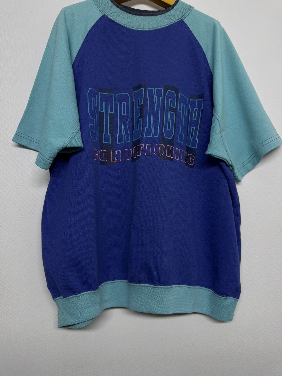 Nike Nike strength conditioning shirt 90s vintage rare blue Size M / US 6-8 / IT 42-44 - 7 Thumbnail