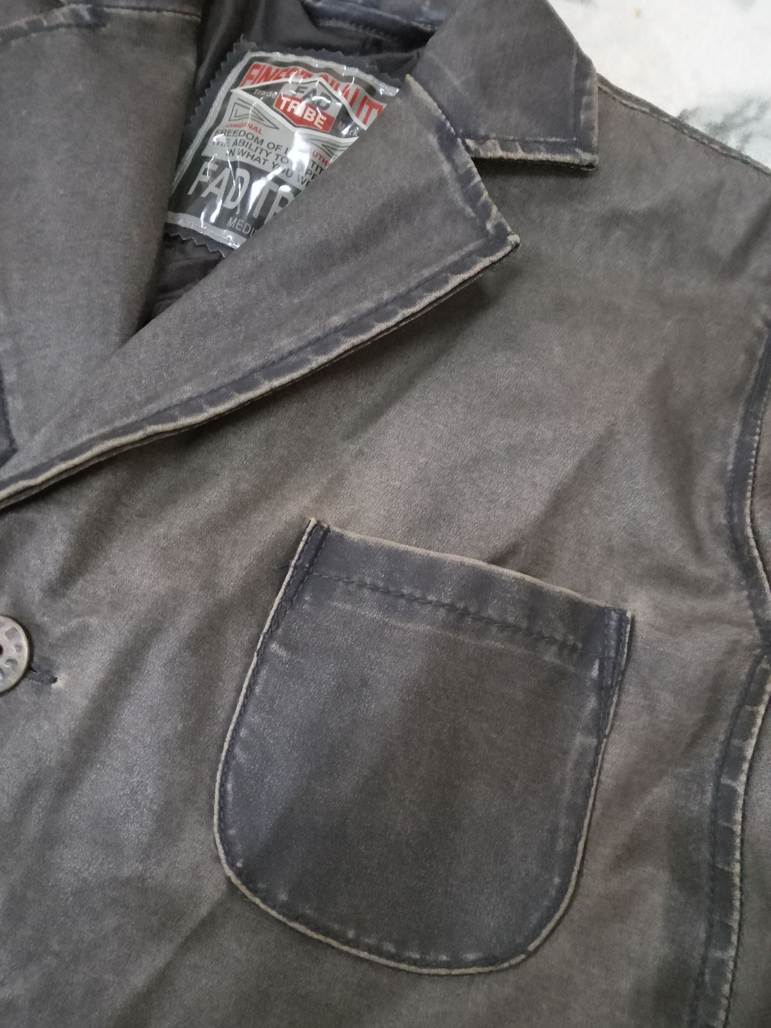 Fad Three × Japanese Brand Fad Tribe Polyester Rare Blazer Size US M / EU 48-50 / 2 - 6 Thumbnail