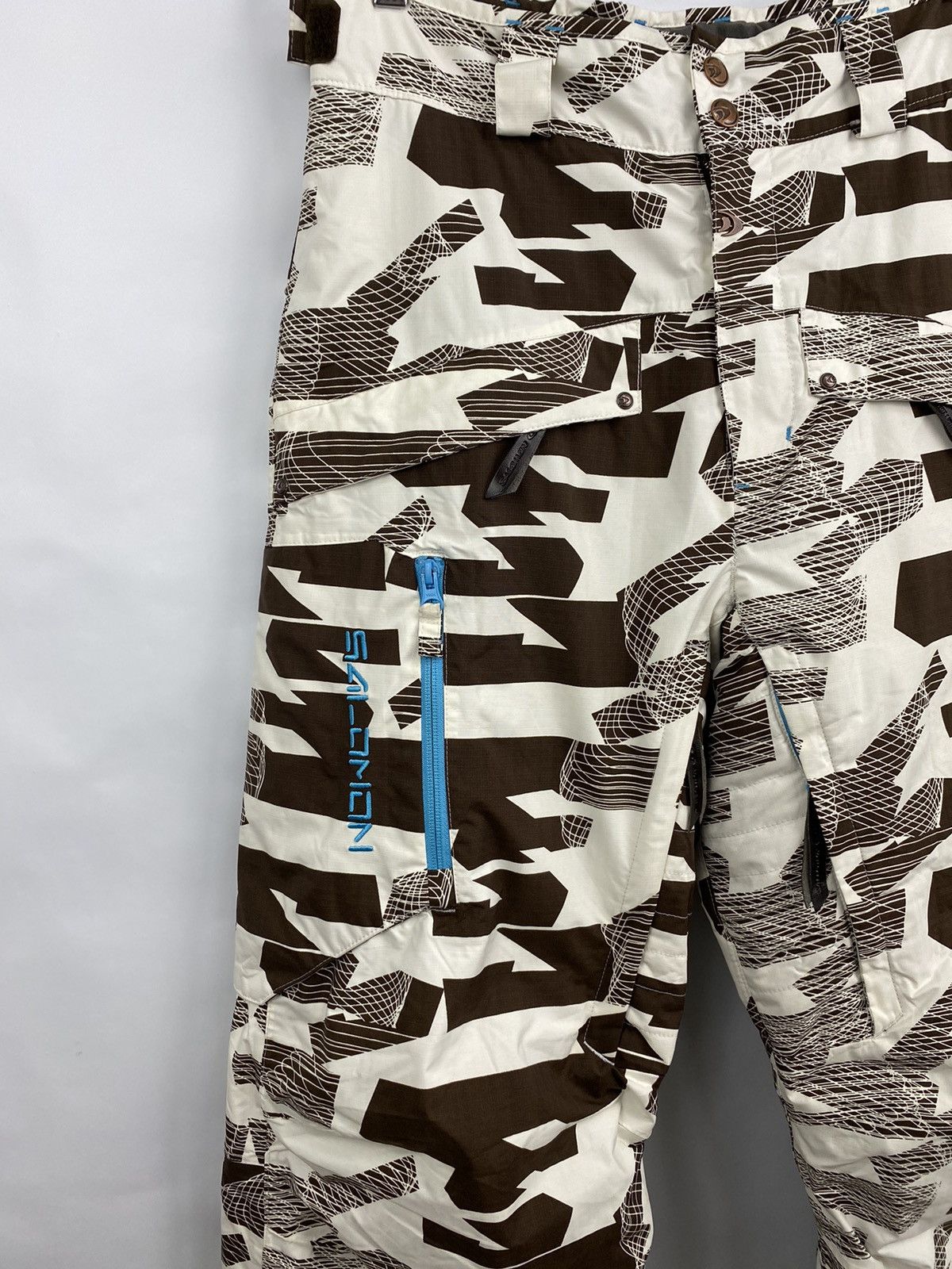Salomon 🎿 Salomon Ski track Camo Pants Y2K Size US 34 / EU 50 - 5 Thumbnail