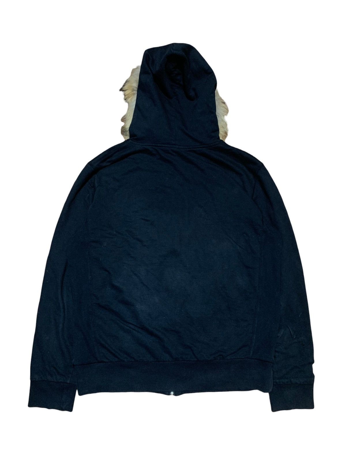 If Six Was Nine 2000s UgizJeans CONQUEST reversible prisoner fur hoodie Size US L / EU 52-54 / 3 - 5 Thumbnail