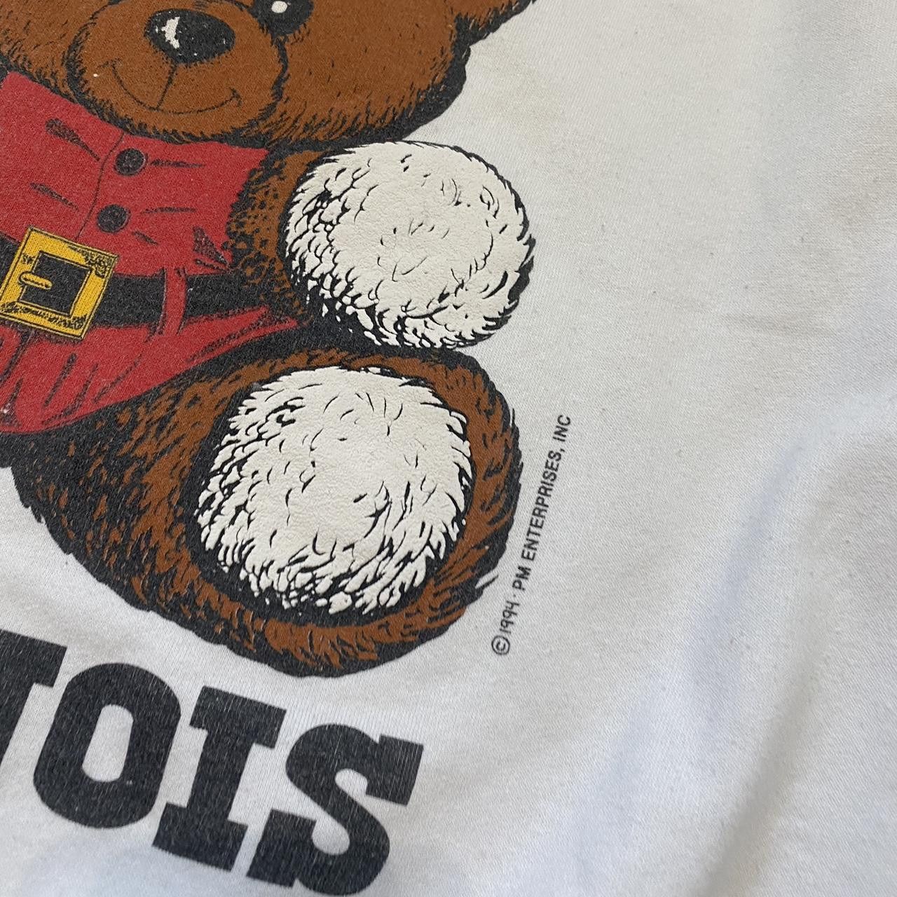 Other 1994 Bear Santa Christmas White vintage 90s Size US M / EU 48-50 / 2 - 4 Thumbnail