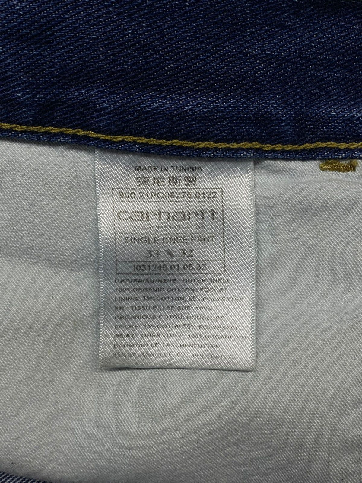 Carhartt Vintage Carhartt Carpenter Single Knee Work Jeans Pants Size US 33 - 24 Thumbnail