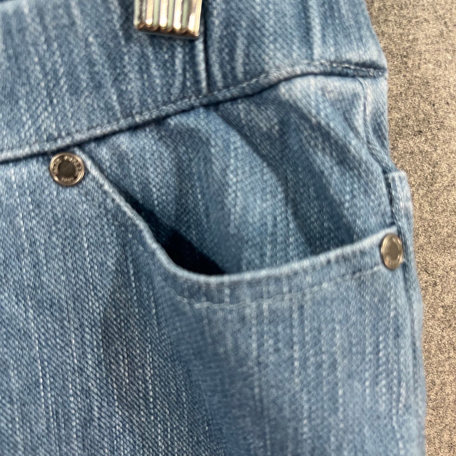 Other Isaac Mizrahi Live! Tall Knit Denim Pull On Bermuda Size 26" / US 2 / IT 38 - 8 Thumbnail