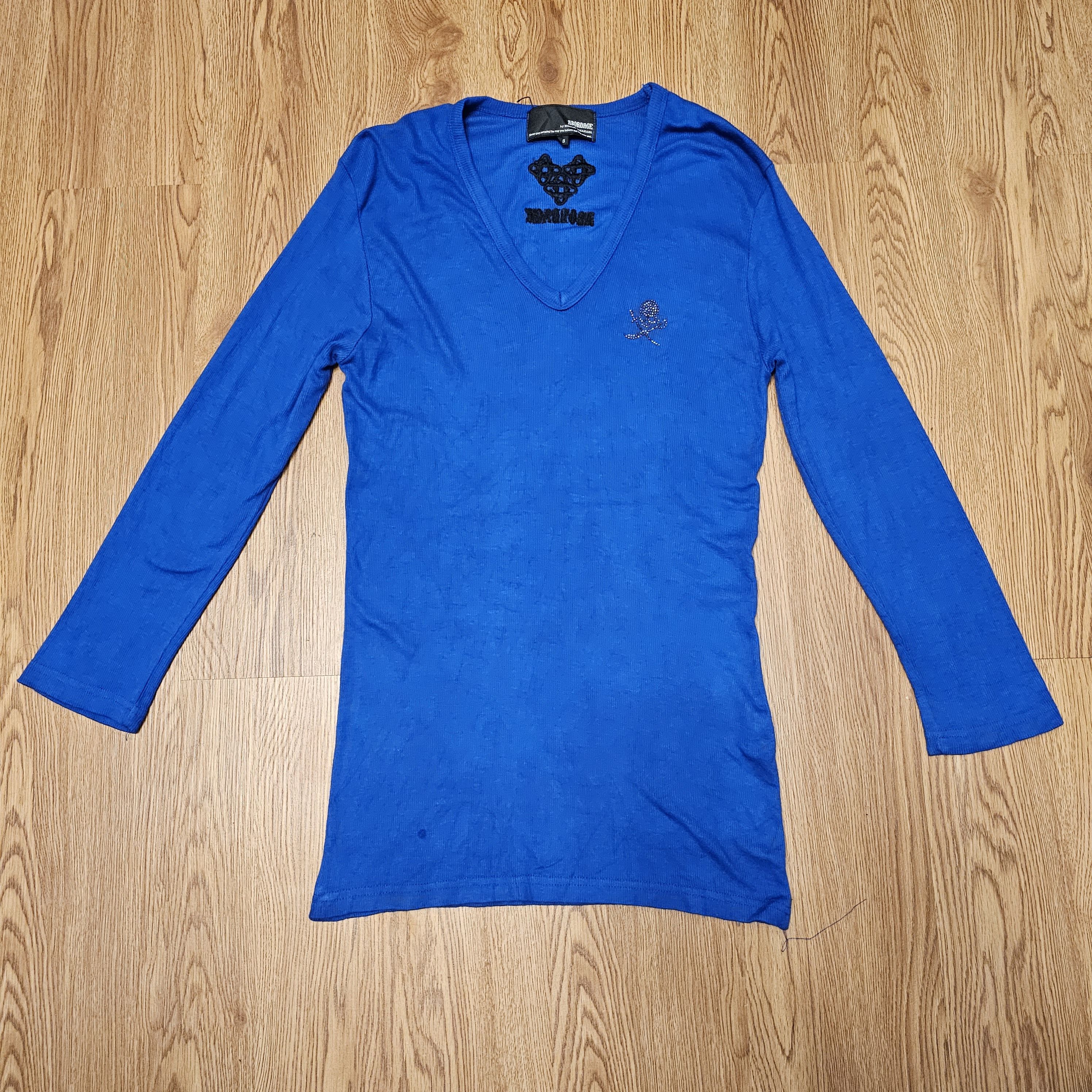 Japanese Brand Vintage Abordage Japan Ribbed Long sleeve Size US M / EU 48-50 / 2 - 1 Thumbnail