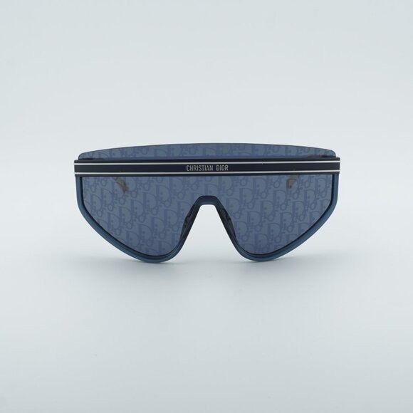 Dior Dior DIORCLUB M2U 31B8 Sunglasses Matte Navy Blue Shield Size ONE SIZE - 4 Thumbnail