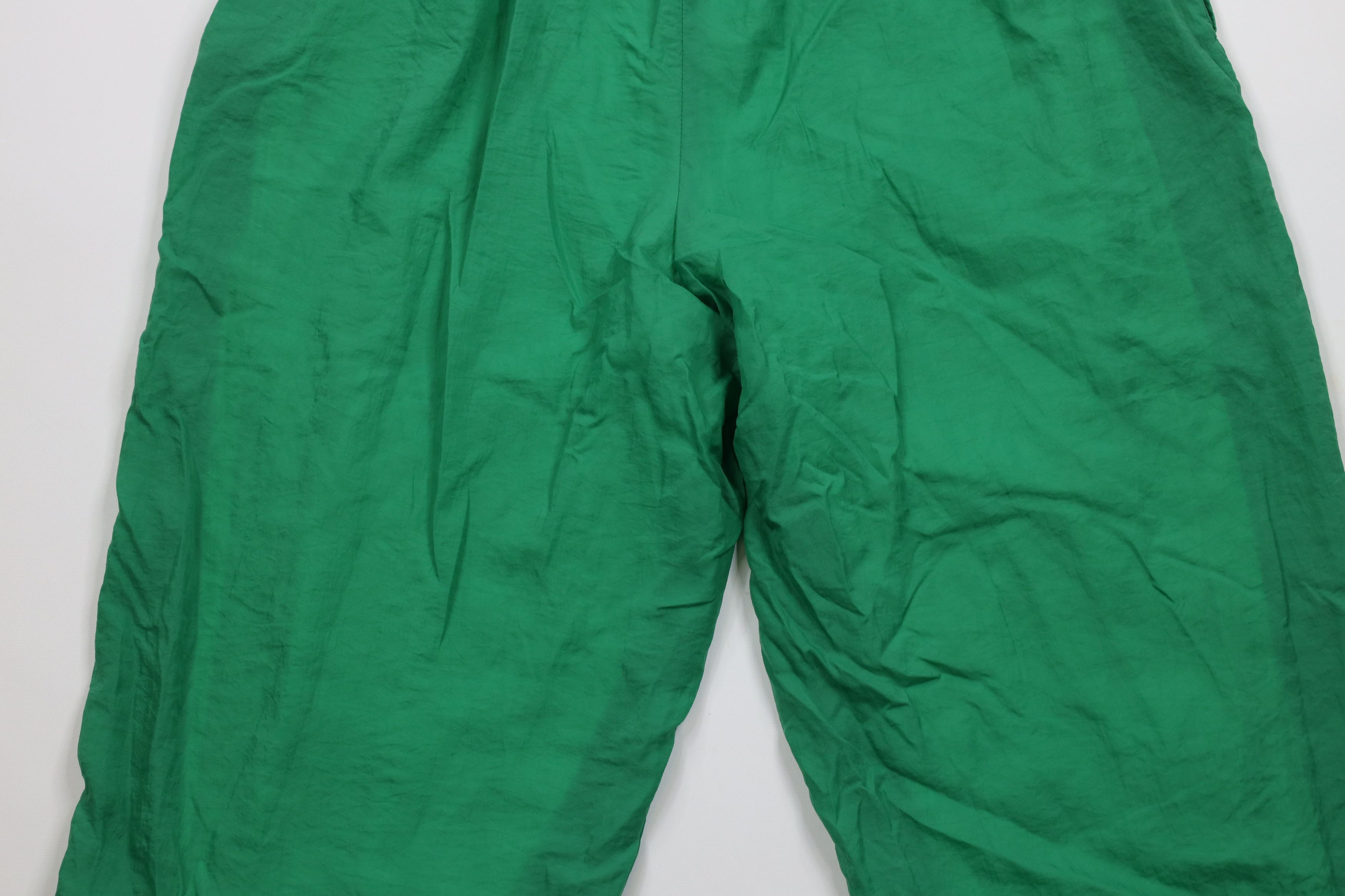 Nike × Vintage Vintage 90s Nike Scott Mini Swoosh Lined Joggers Pants Green Size US 38 / EU 54 - 11 Thumbnail