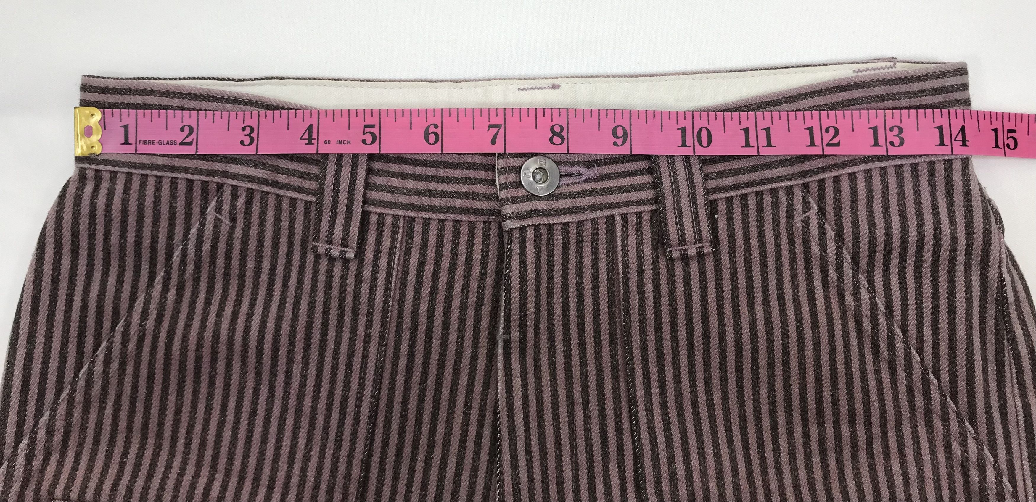 Boycott Vintage Boycott Striped Hickory Bush Pants Size US 28 / EU 44 - 12 Thumbnail