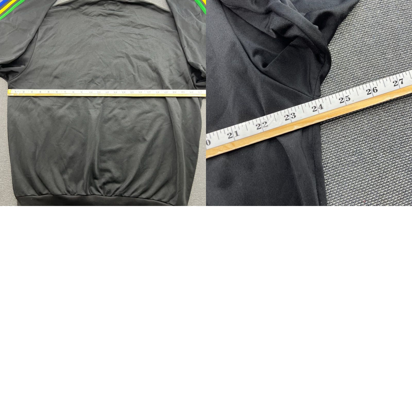 Adidas VINTAGE adidas Grun 2009 Rasta Track Jacket Mens Medium Black Full Zip Size US M / EU 48-50 / 2 - 9 Thumbnail