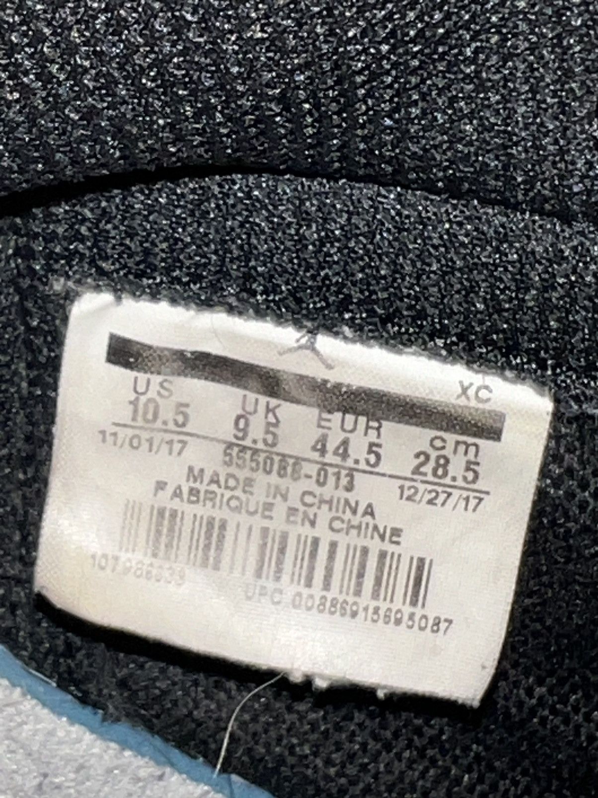 Nike × Vintage Jordan 1 - Shadow (1985/vintage custom) Size US 10.5 / EU 43-44 - 6 Thumbnail