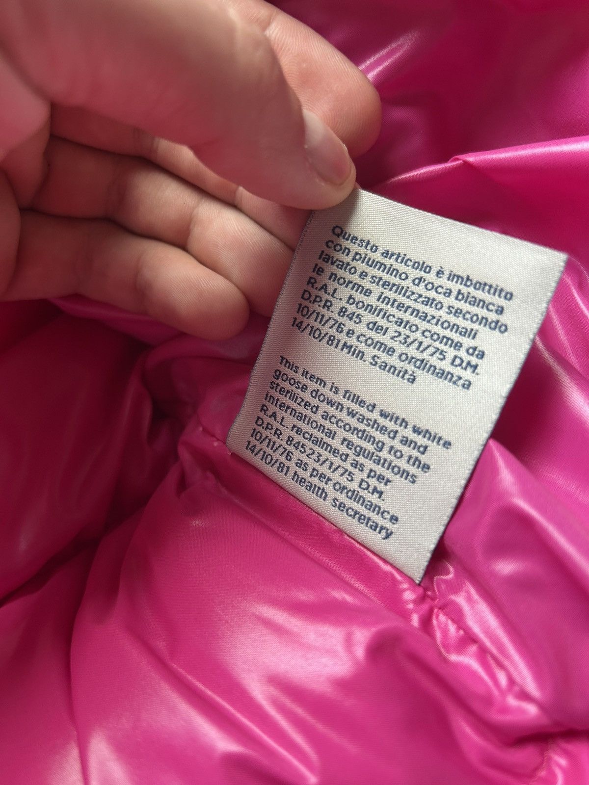 Moncler Moncler maya pink Size US M / EU 48-50 / 2 - 9 Thumbnail