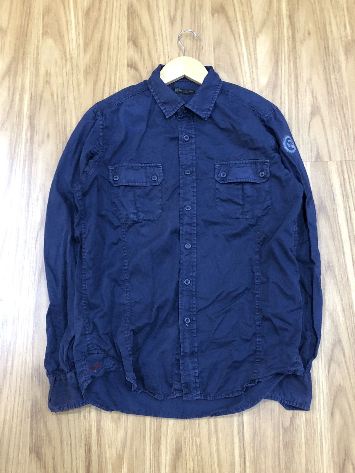 Napapijri Napapijri Geographic Double Button Pocket L/S Button Up Size US M / EU 48-50 / 2 - 9 Thumbnail