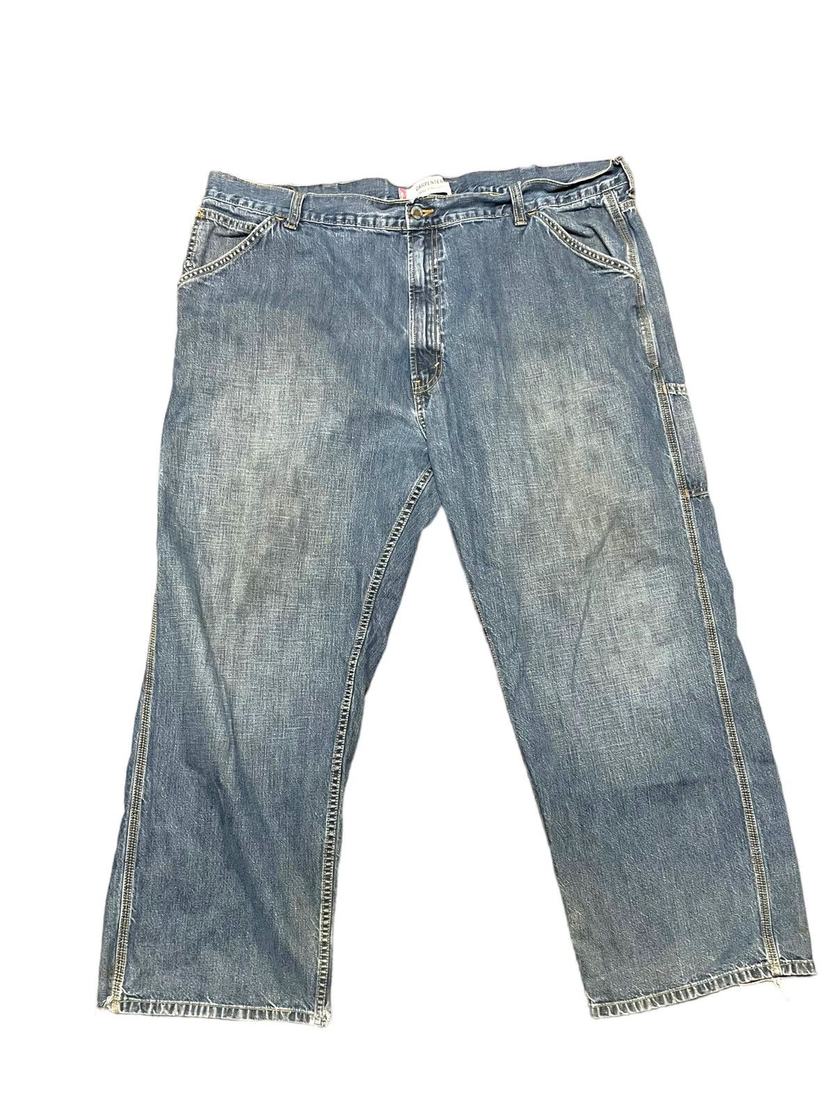 Levi's × Vintage Levis Y2K Baggy Carpenter Jeans 40x30 Size US 40 / EU 56 - 2 Thumbnail
