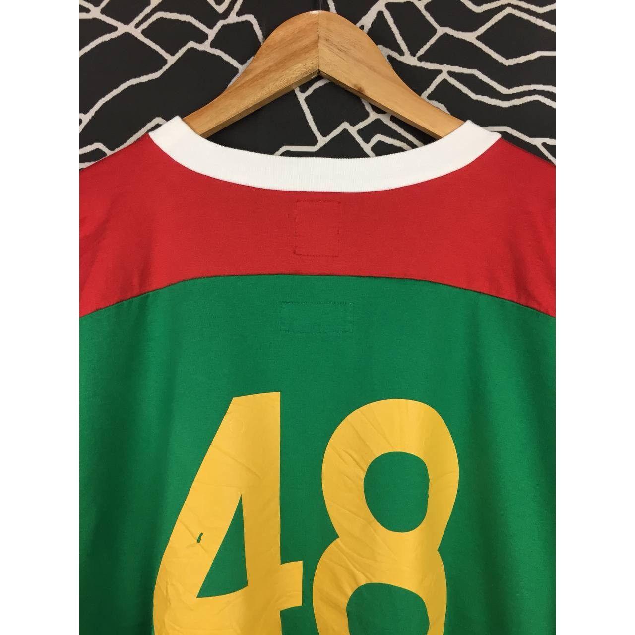 Japanese Brand × Sanca Sanca Made In Japan Color Block Longsleeve Tee Size US L / EU 52-54 / 3 - 8 Thumbnail