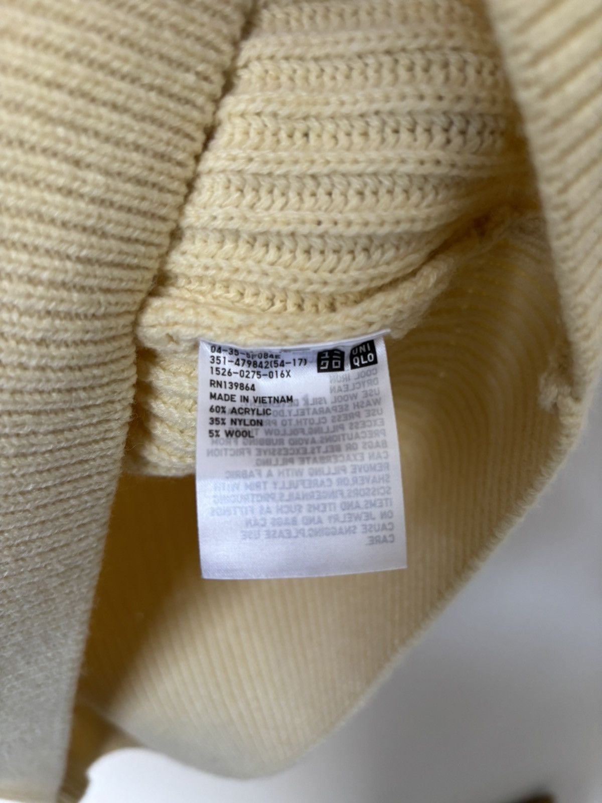 JW Anderson × Uniqlo UNIQLO X JW Anderson Ribbed Crewneck Sweater Size US L / EU 52-54 / 3 - 6 Thumbnail