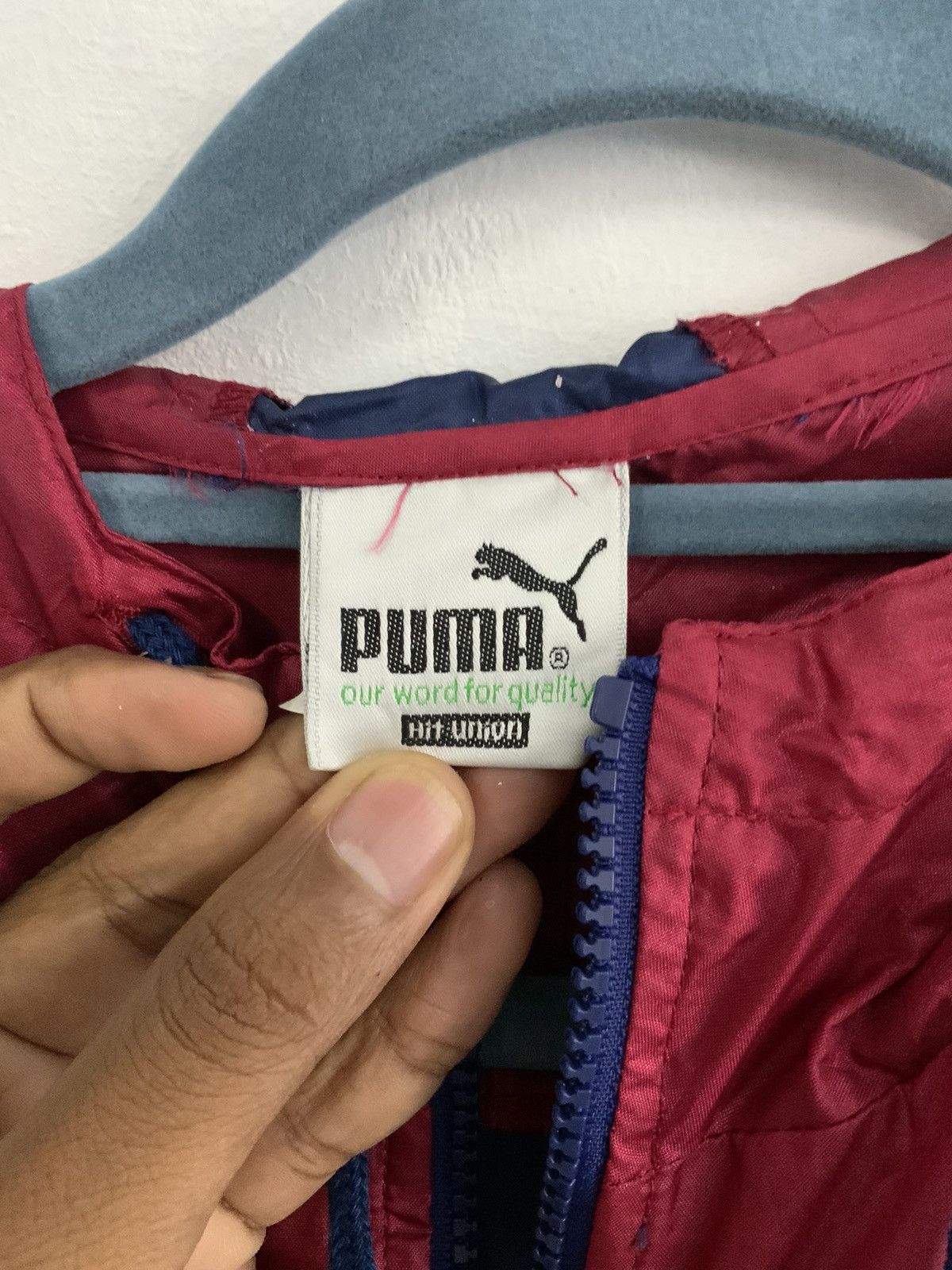 Puma Vintage Puma Windbreaker Size US M / EU 48-50 / 2 - 10 Thumbnail