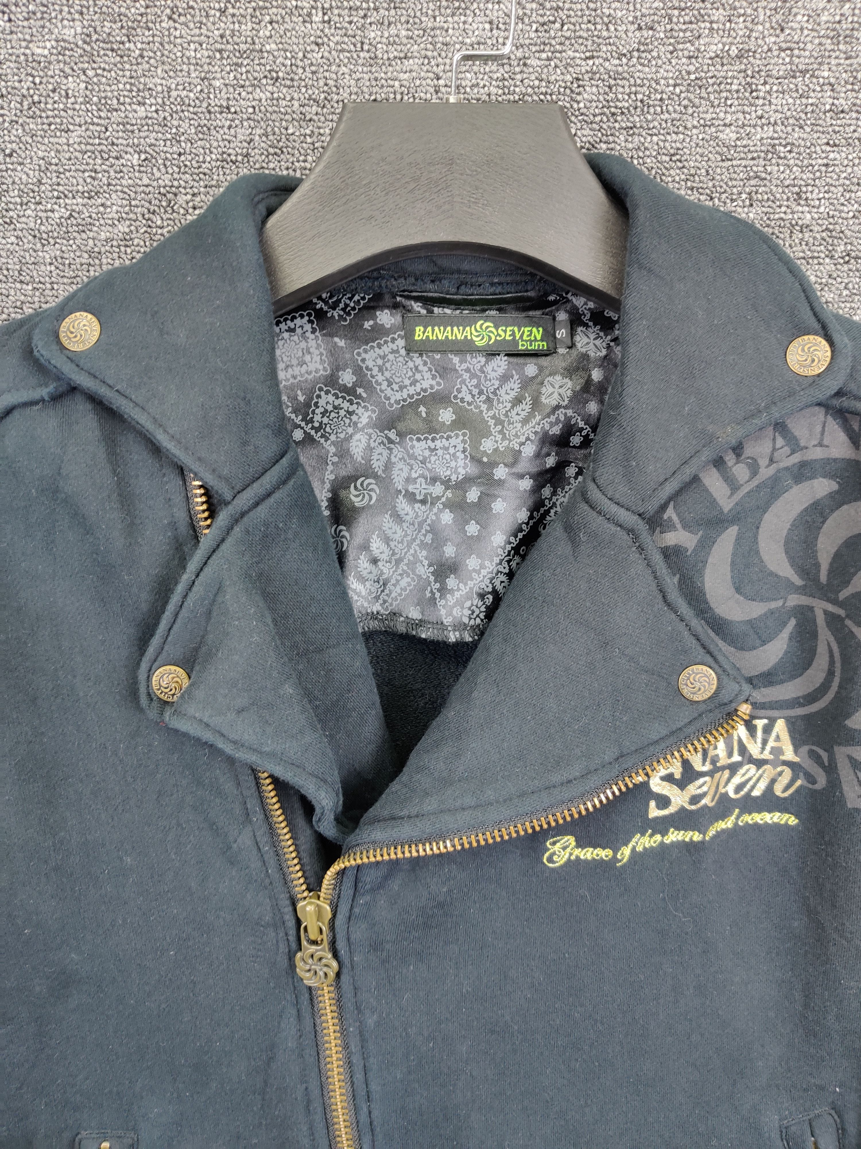 Japanese Brand Vintage Banana Seven Surf Double Collar Jacket Size US S / EU 44-46 / 1 - 3 Thumbnail