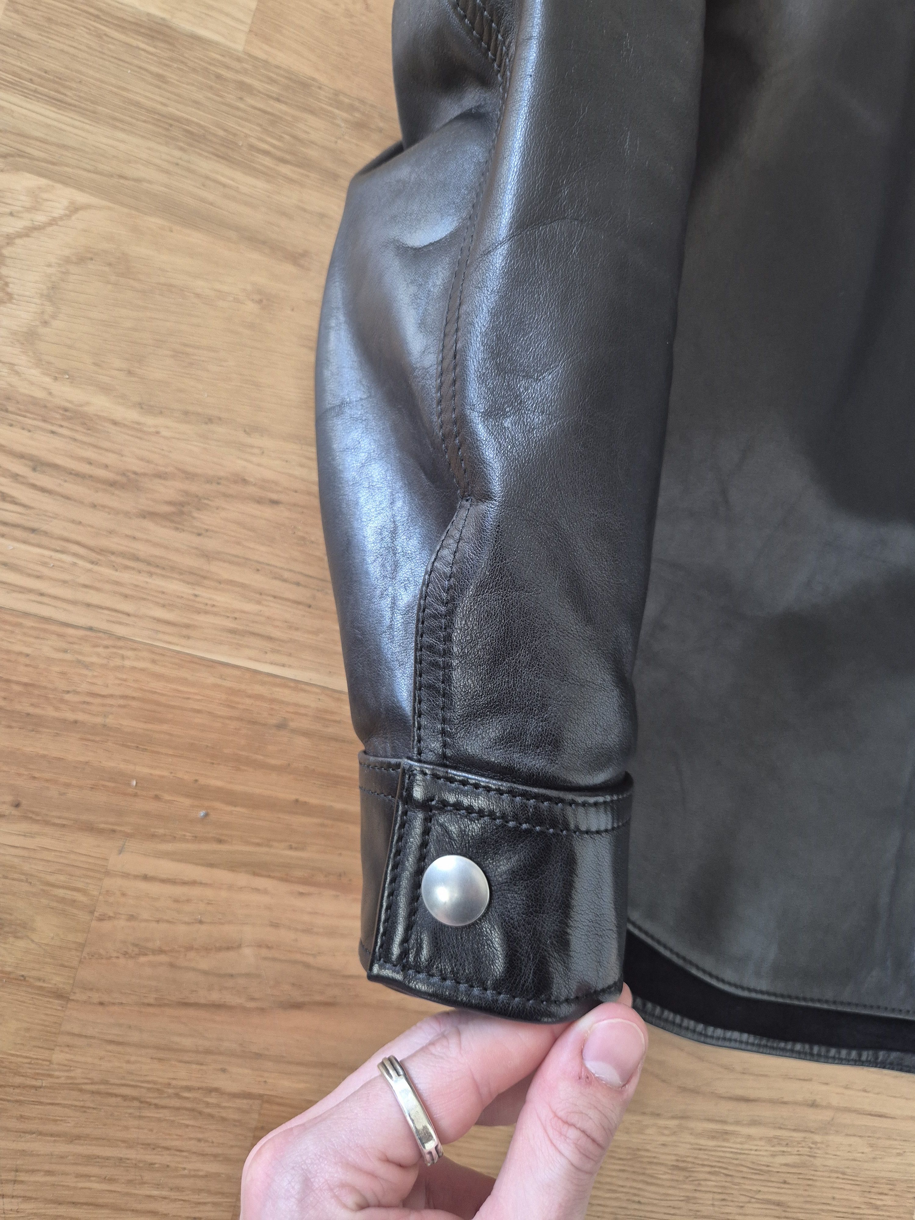 Our Legacy Leather Zip Shirt Size US S / EU 44-46 / 1 - 4 Thumbnail