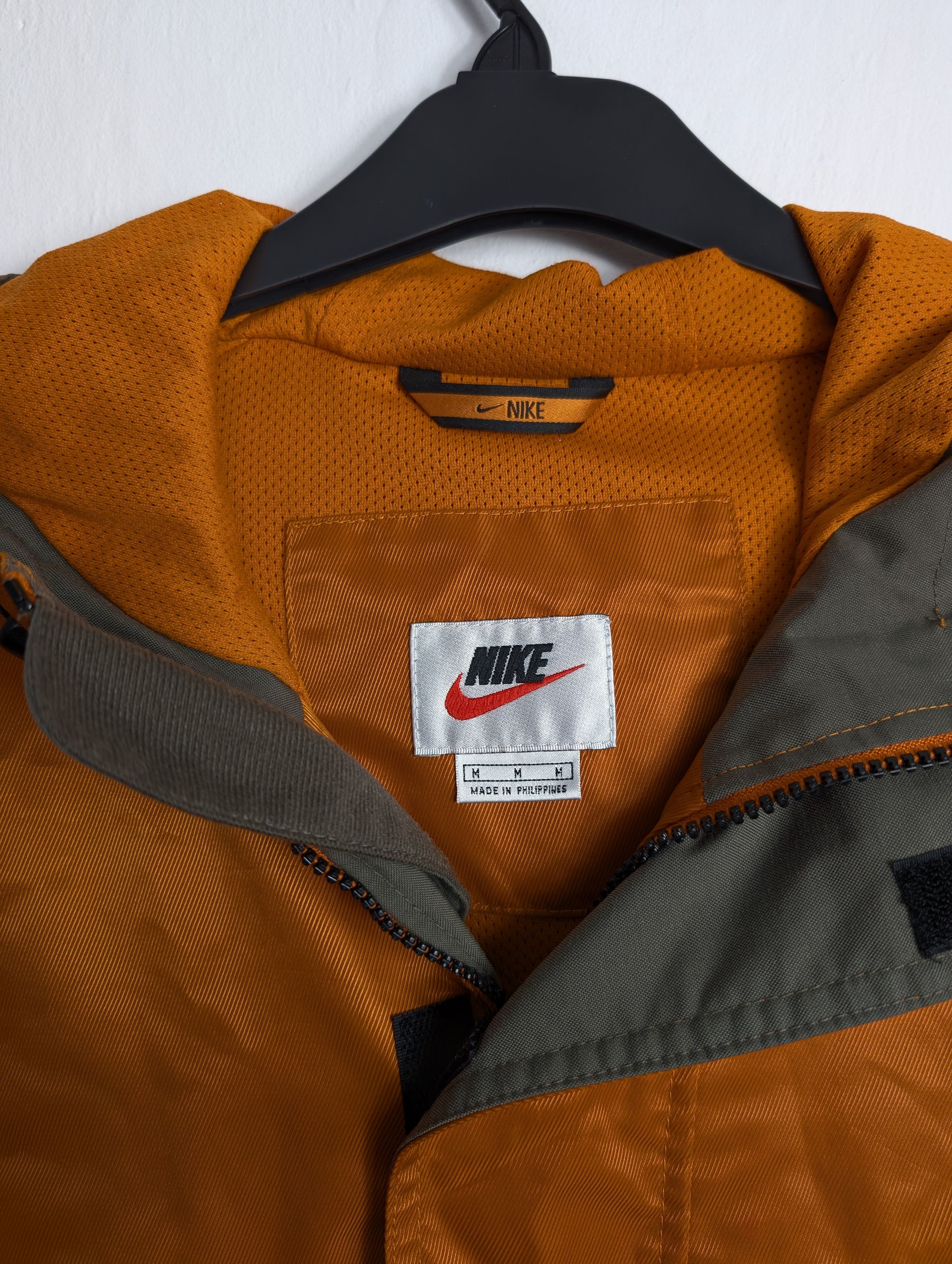 Nike × Vintage Vintage Nike 90's Half Zip Hoodie Nylon Jacket Size US M / EU 48-50 / 2 - 3 Thumbnail