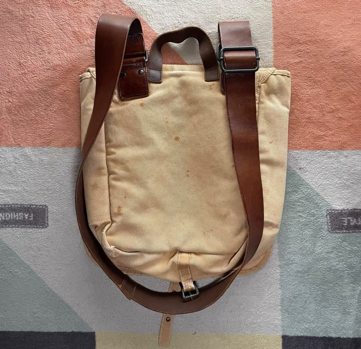 Denim & Supply Ralph Lauren Denim Supply Ralph Lauren Military Canvas Bag K22 Size ONE SIZE - 4 Thumbnail