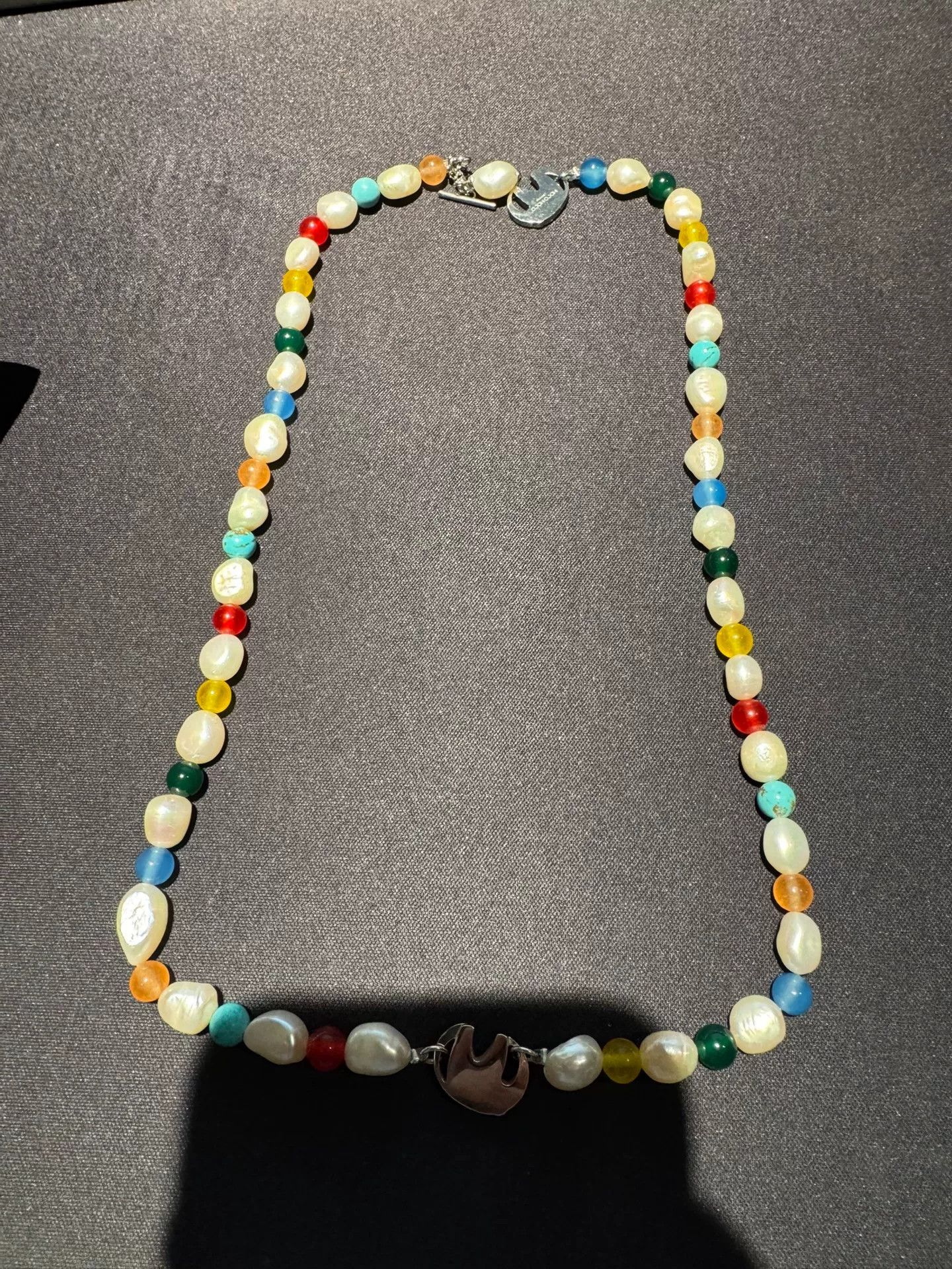 Japanese Brand Moco Moco Milano Gemstone Pearl Necklace Size ONE SIZE - 1 Thumbnail