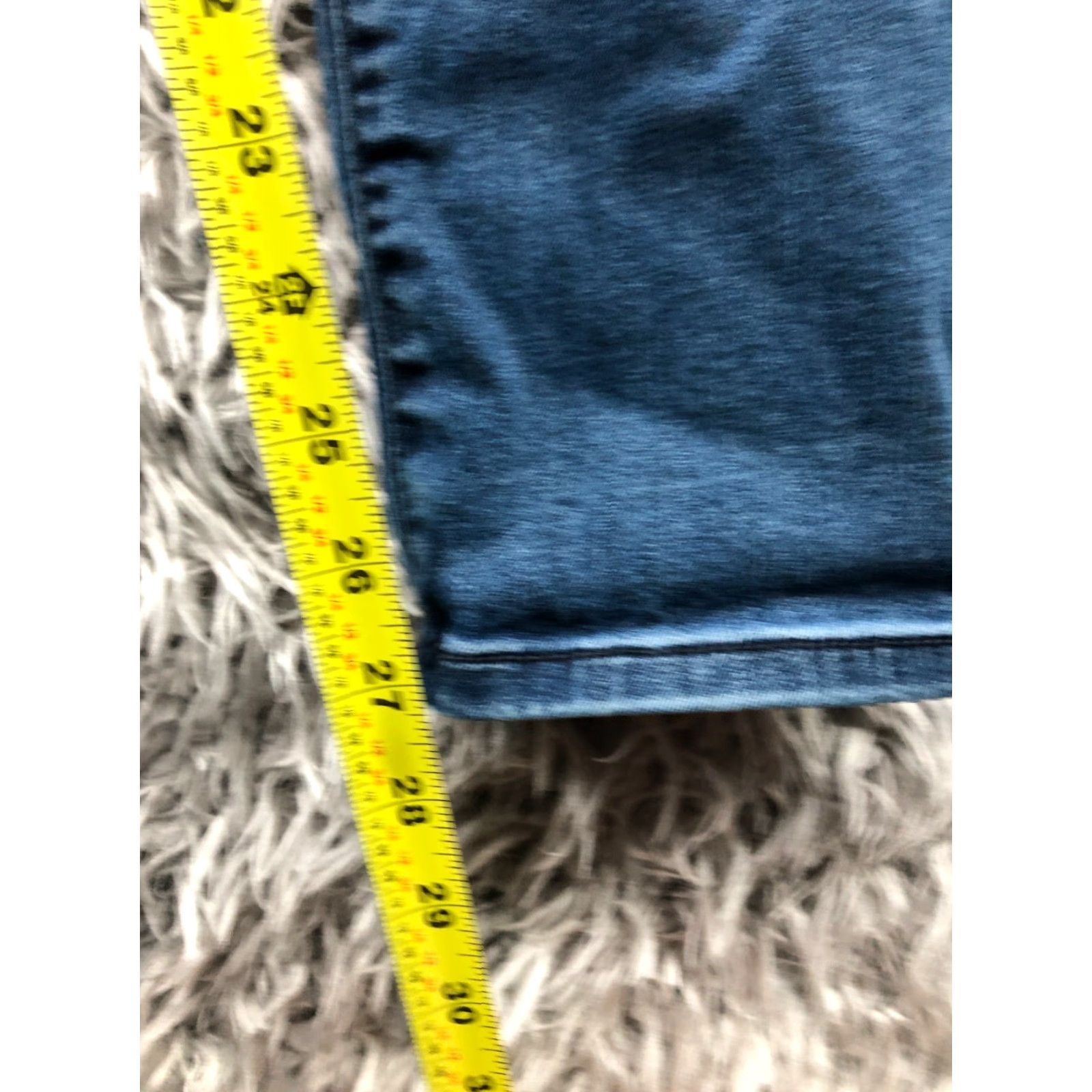Vintage Falls Creek Jeans Skinny High Rise Womens Size 10 Medium Blue Wash 28 Inseam 5-Pocket Denim Cotton Belt Loops Zipper Button Size 32" / US 10 / IT 46 - 3 Thumbnail