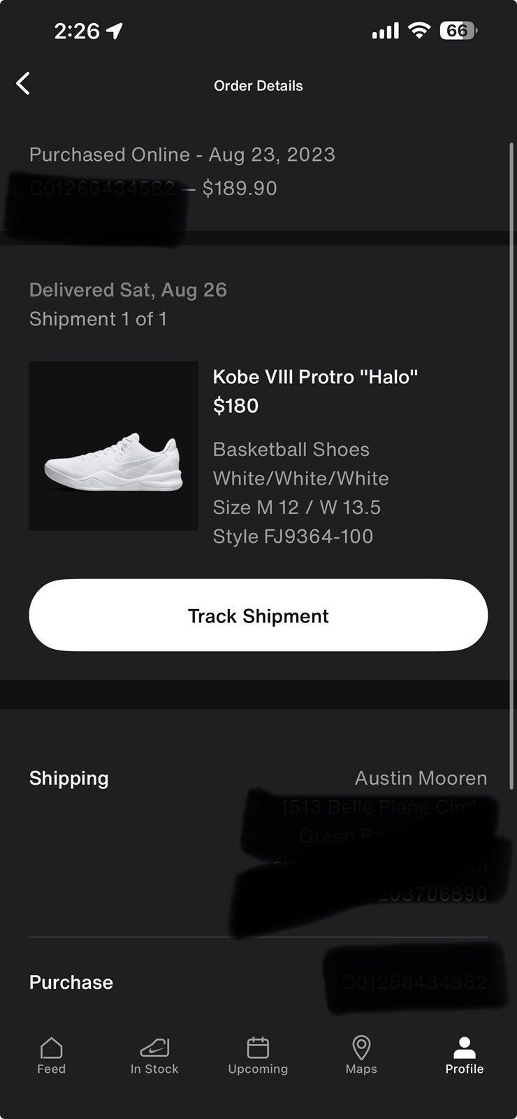 Nike Kobe 8 Protro Halo Size US 12 / EU 45 - 8 Thumbnail