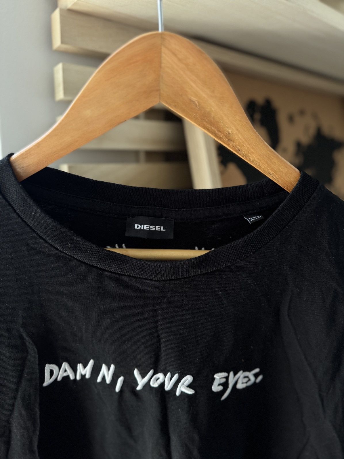Diesel Vintage Diesel Damn Your Eyes T-shirt Size US M / EU 48-50 / 2 - 4 Thumbnail