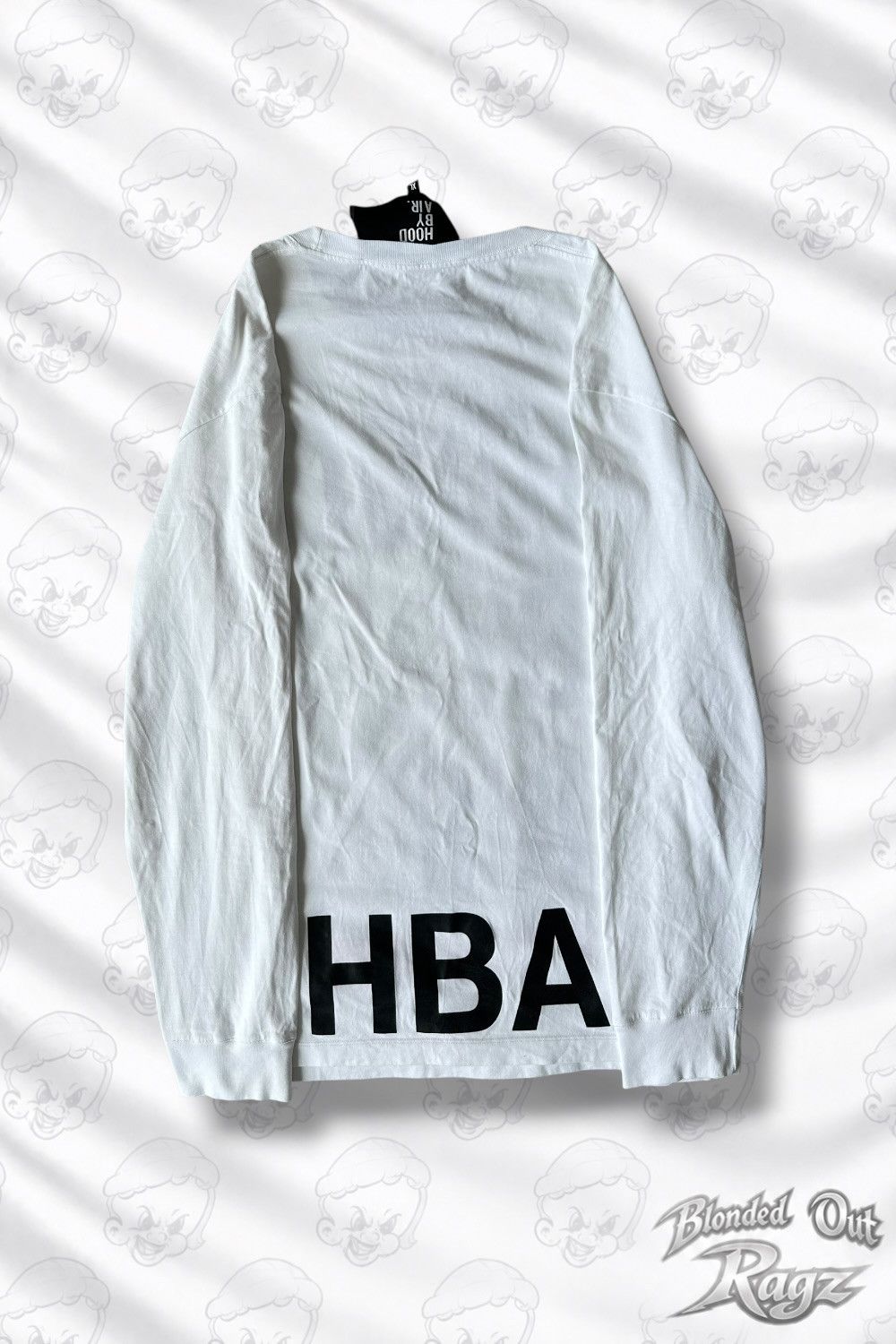 Hood By Air FW15 Hood By Air Runway Striped White Longsleeve Size US XL / EU 56 / 4 - 2 Thumbnail