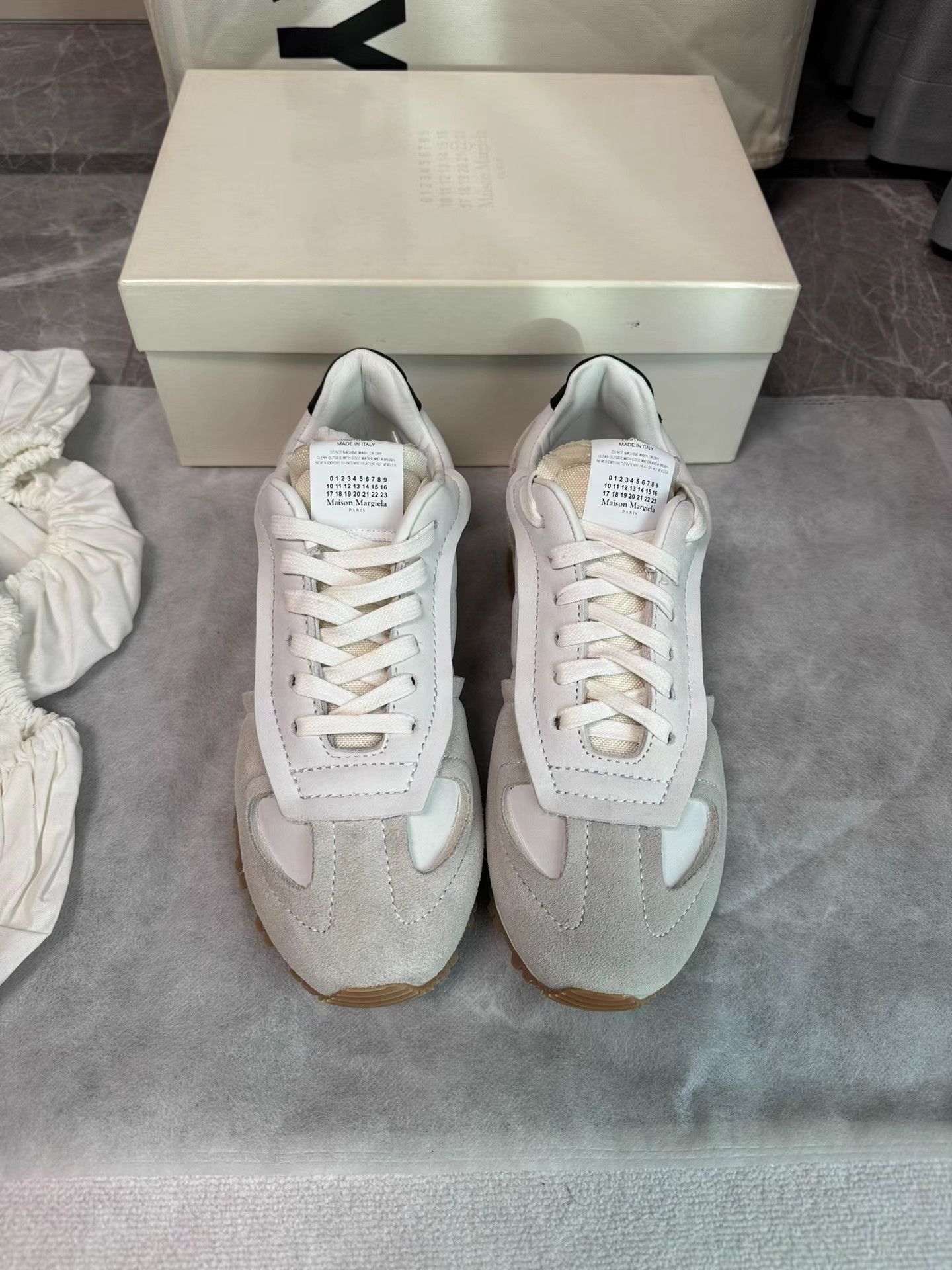 Maison Margiela Maison Margiela Deconstructed German Trainer Sneakers K6 Size US 8 / IT 38 - 2 Thumbnail