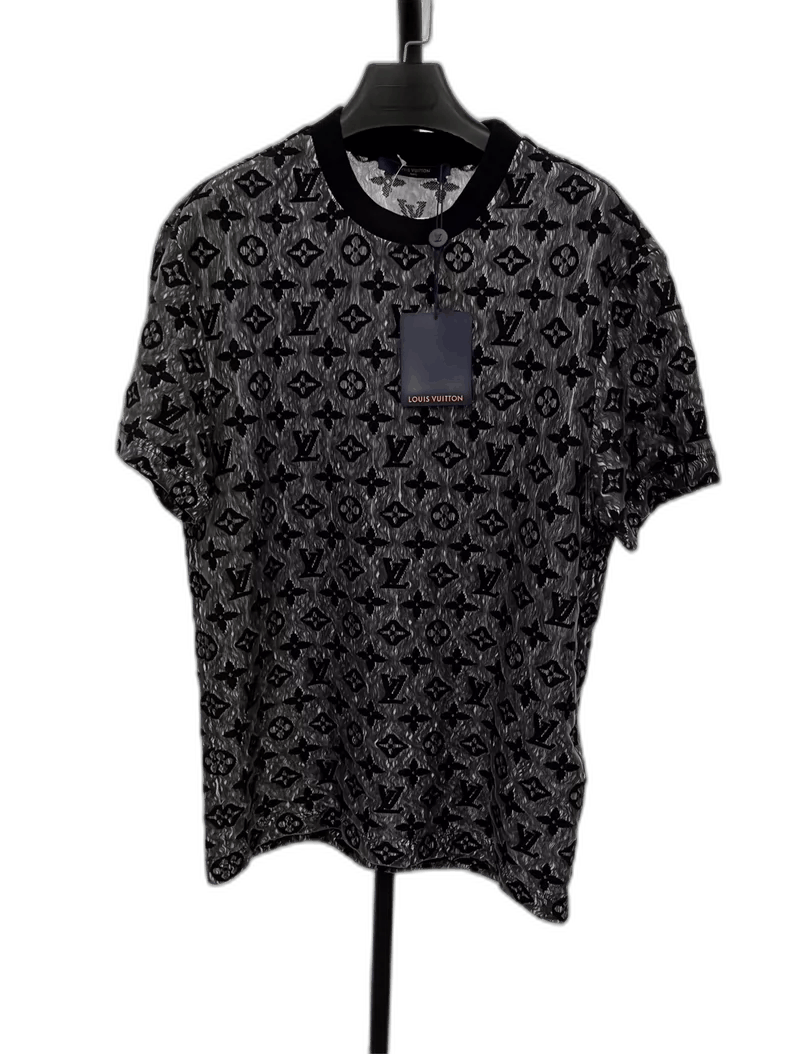 Louis Vuitton LOUIS VUITTON FW22 Logo Round Neck Short Sleeve Tee-yf Size US S / EU 44-46 / 1 - 1 Thumbnail