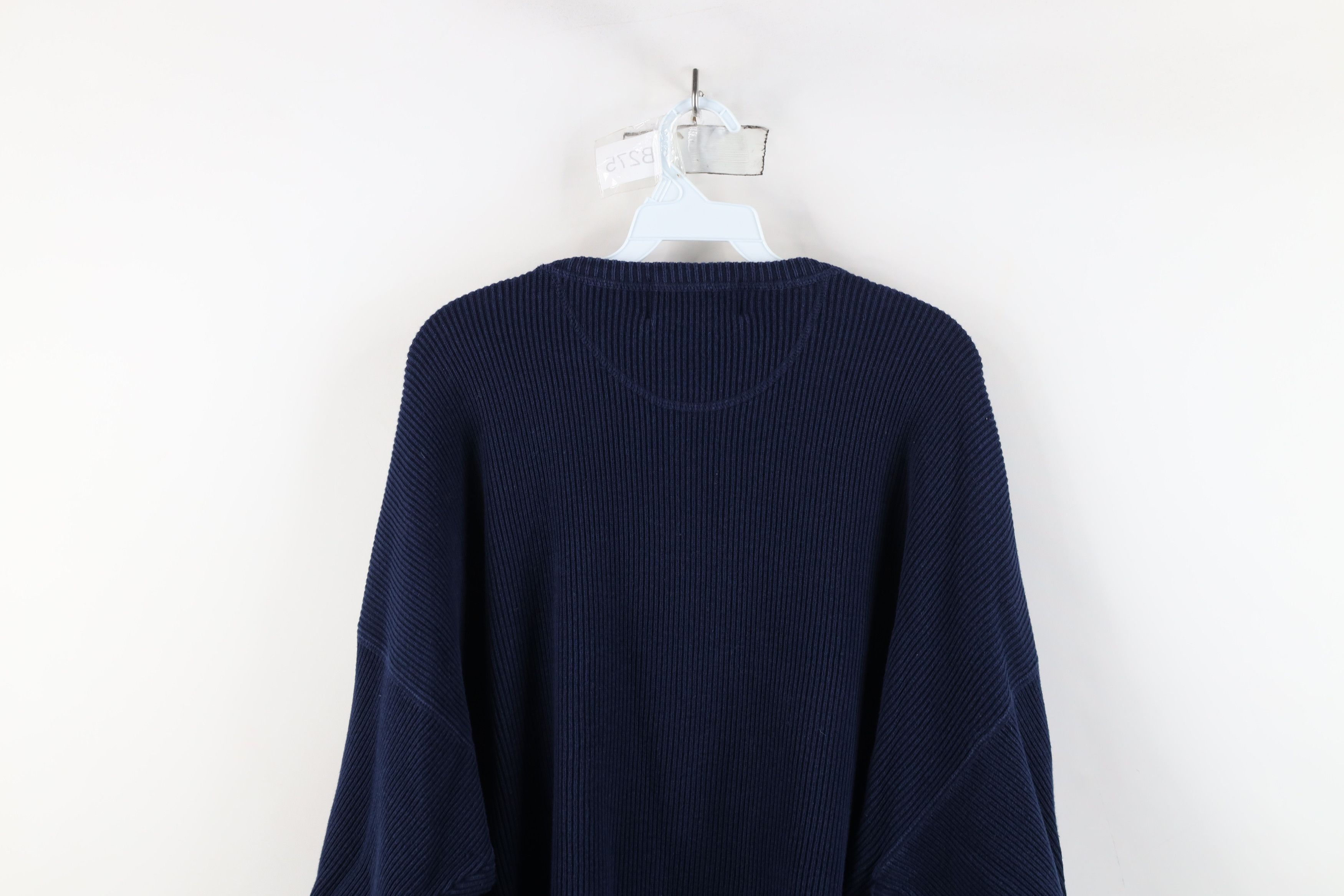 Eddie Bauer × Vintage Vintage 90s Eddie Bauer Heavyweight Ribbed Knit Sweater Size US XL / EU 56 / 4 - 9 Thumbnail