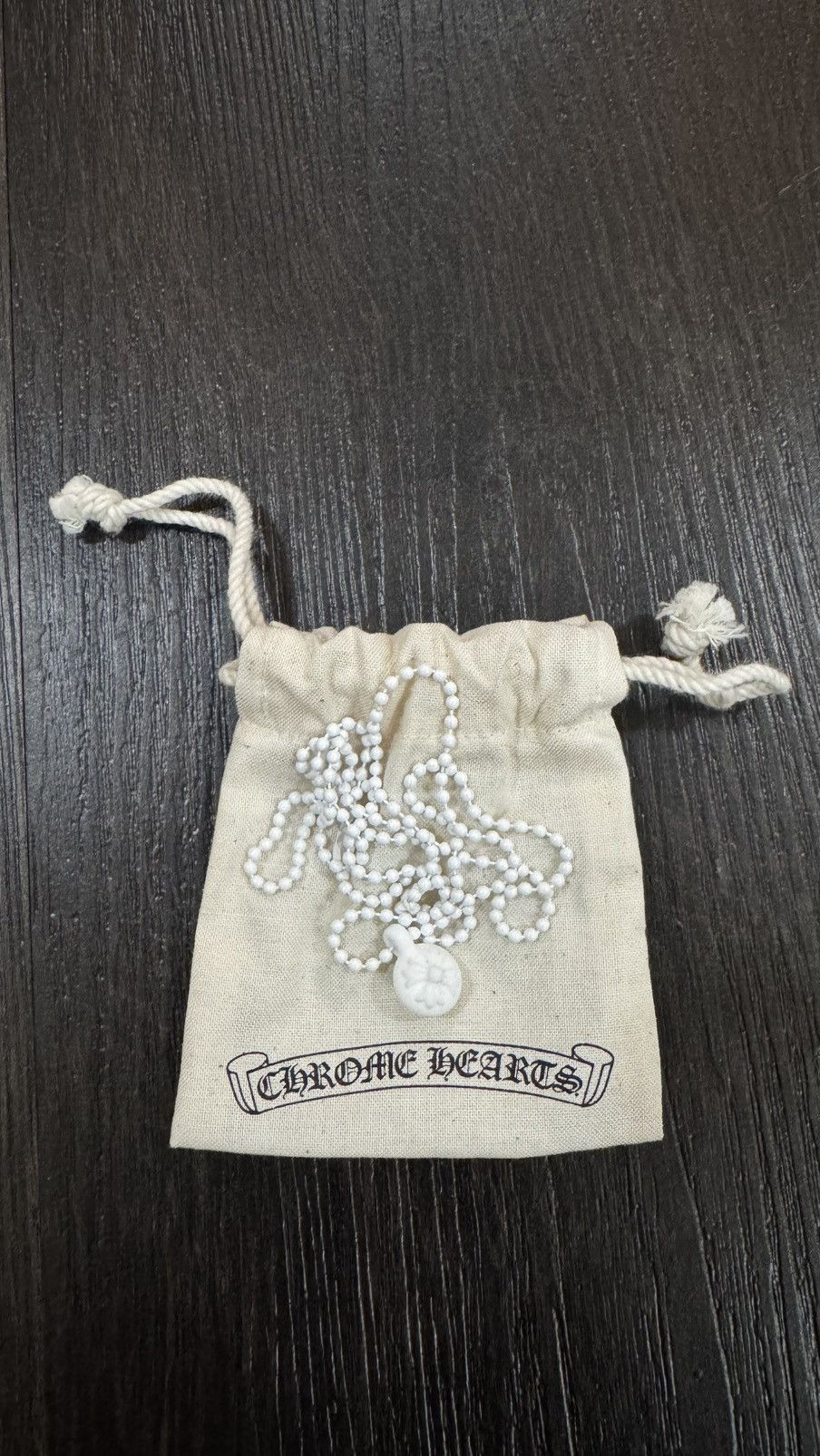 Chrome Hearts Chrome Hearts Silicon Cross Ball Chain Size ONE SIZE - 2 Thumbnail
