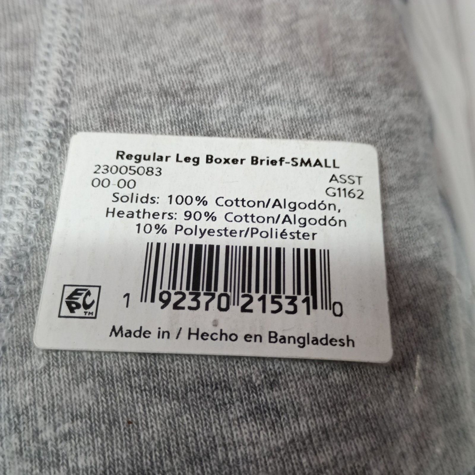 George George Men's Cotton Boxer Briefs 6-Pack Size S (28-30) Multi Size 28 - 4 Thumbnail